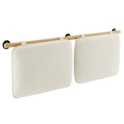 Modway Anela Wall-Mounted Chenille Upholstered Queen Headboard