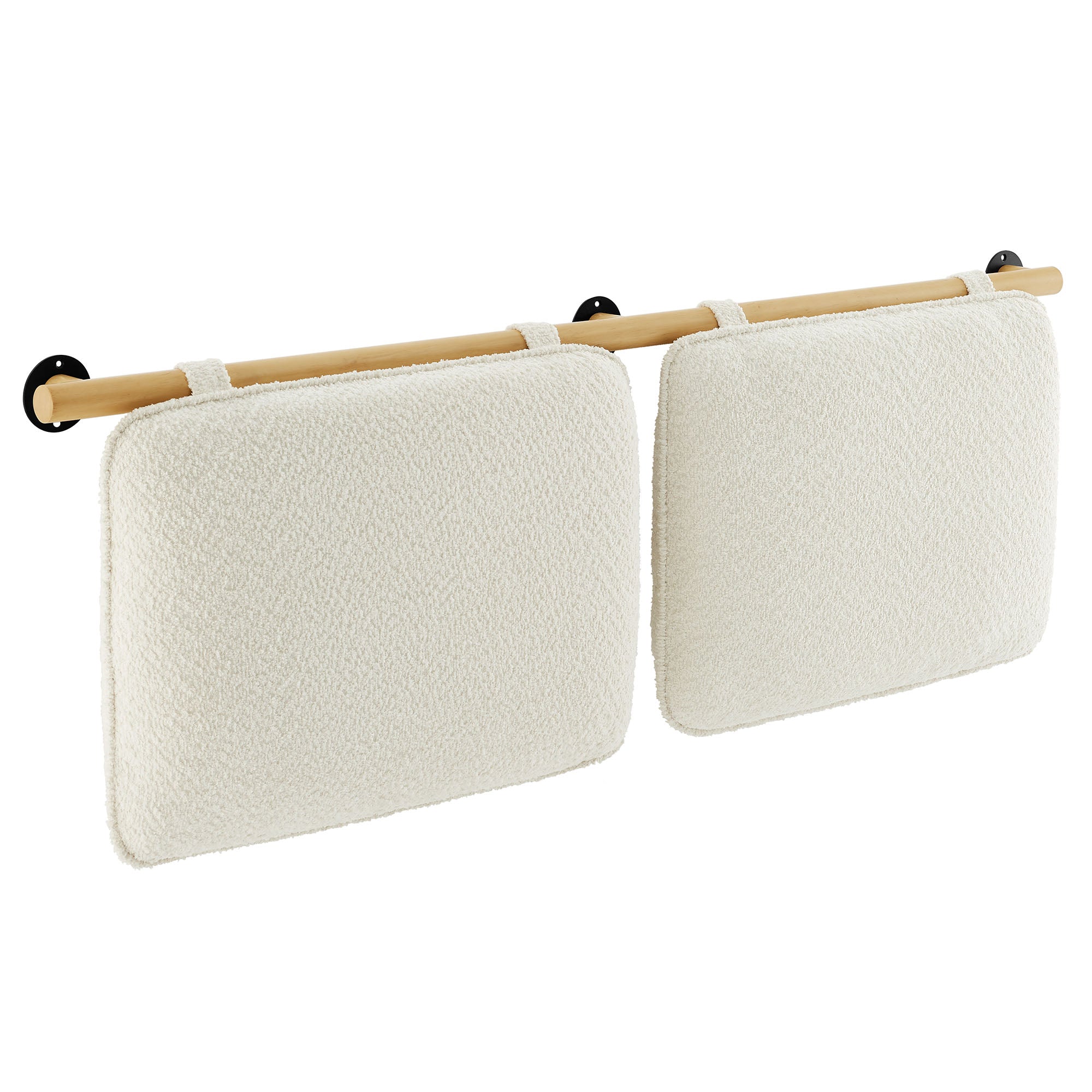 Modway Anela Wall-Mounted Chenille Upholstered Queen Headboard