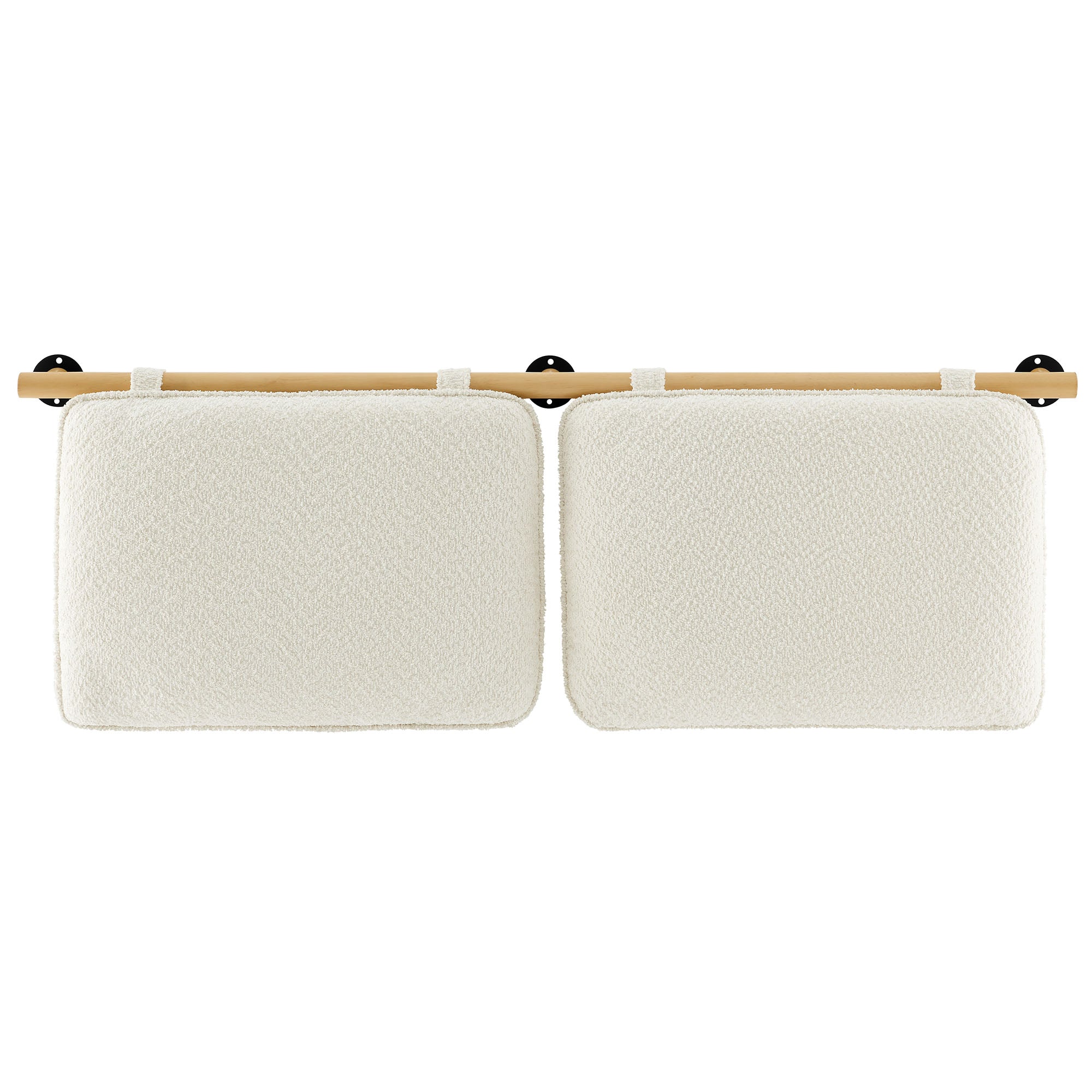 Modway Anela Wall-Mounted Chenille Upholstered Queen Headboard