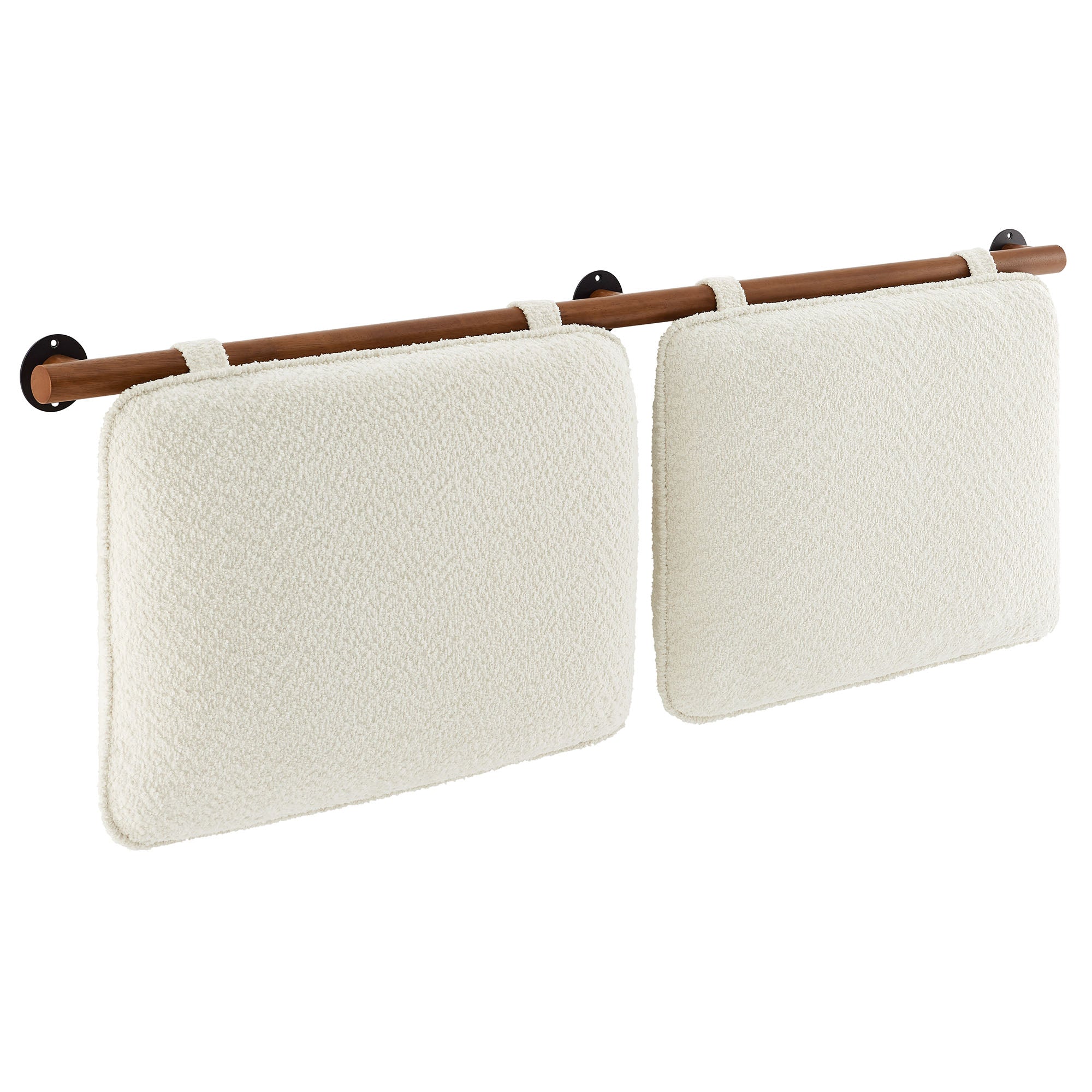 Modway Anela Wall-Mounted Chenille Upholstered Queen Headboard