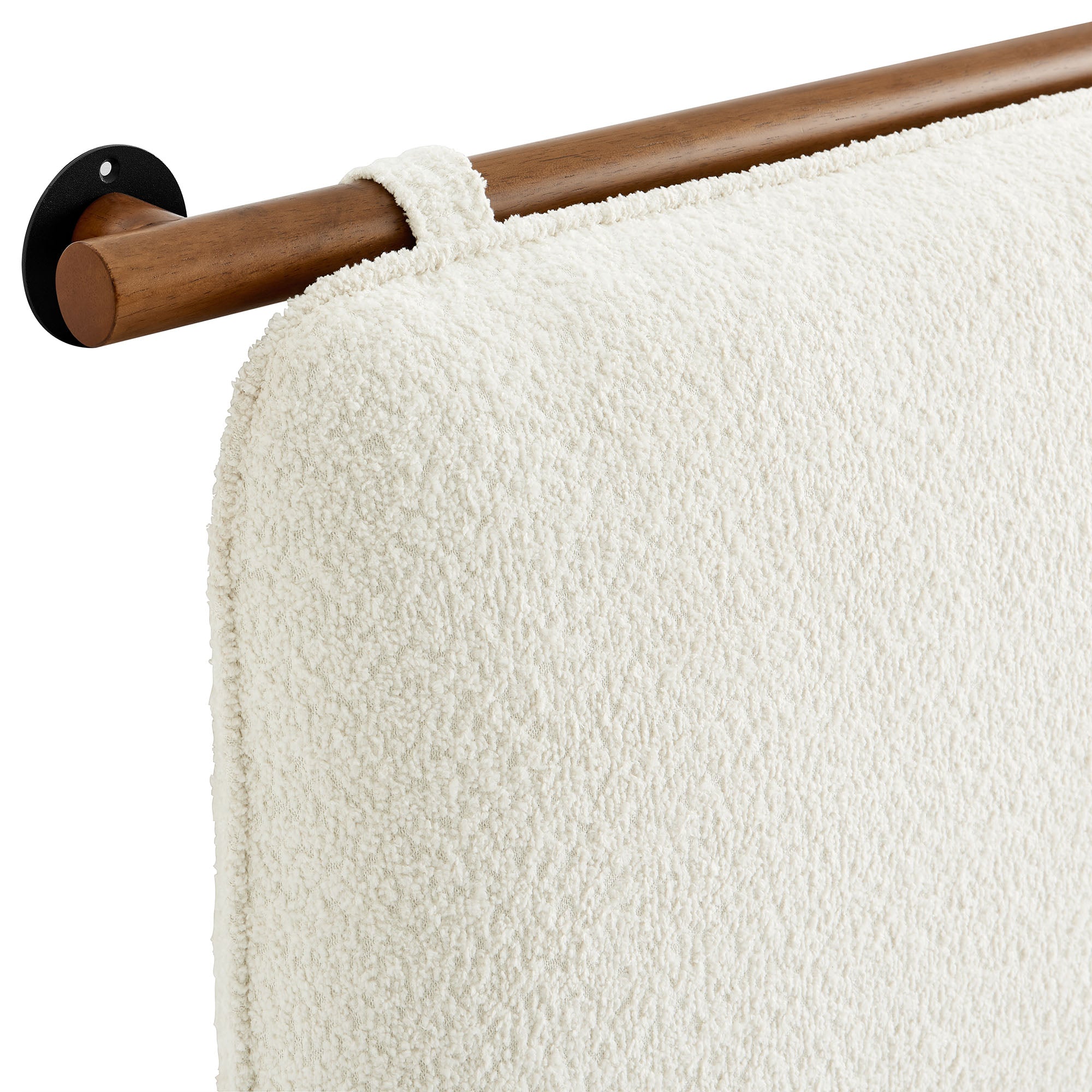 Modway Anela Wall-Mounted Chenille Upholstered Queen Headboard