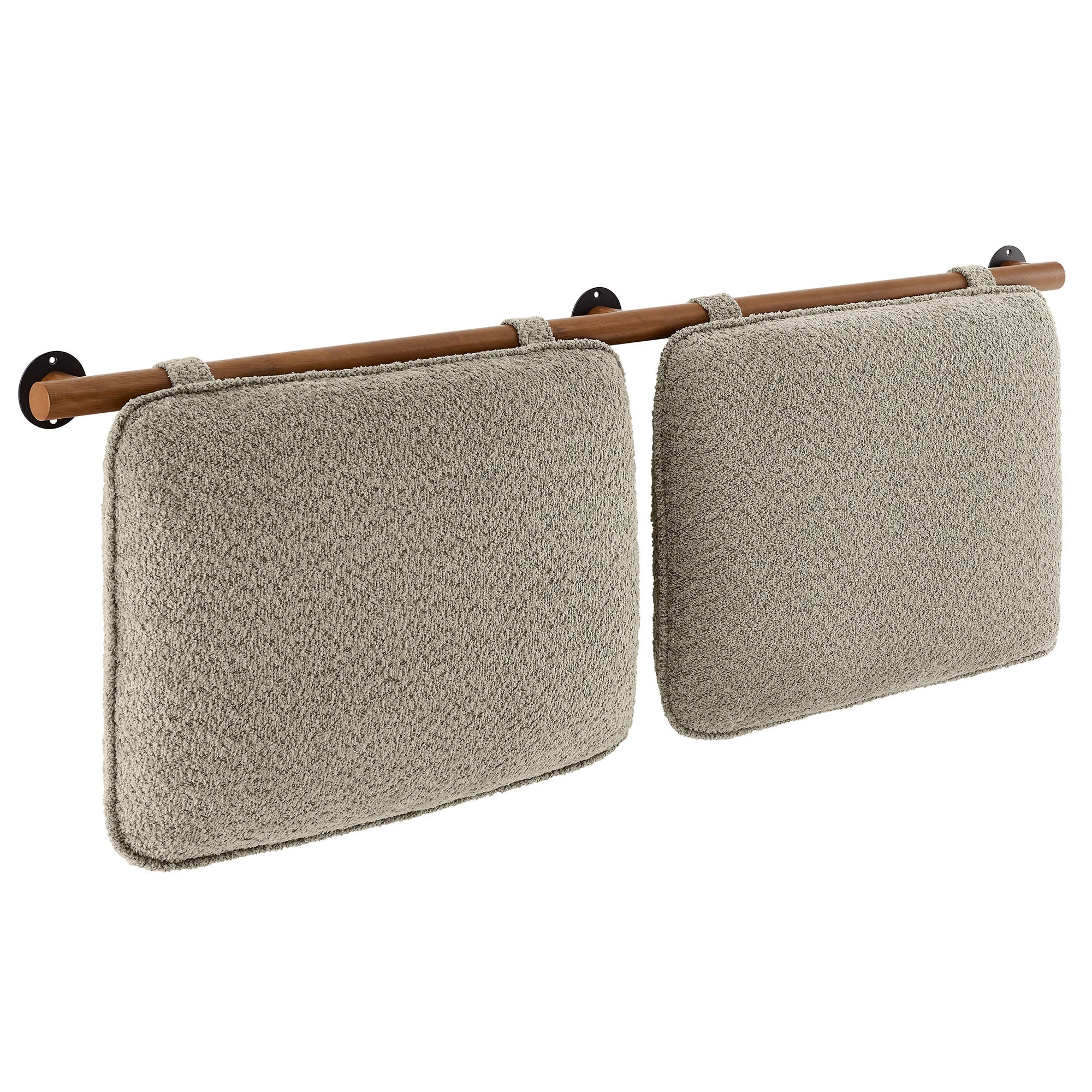 Modway Anela Wall-Mounted Chenille Upholstered Queen Headboard