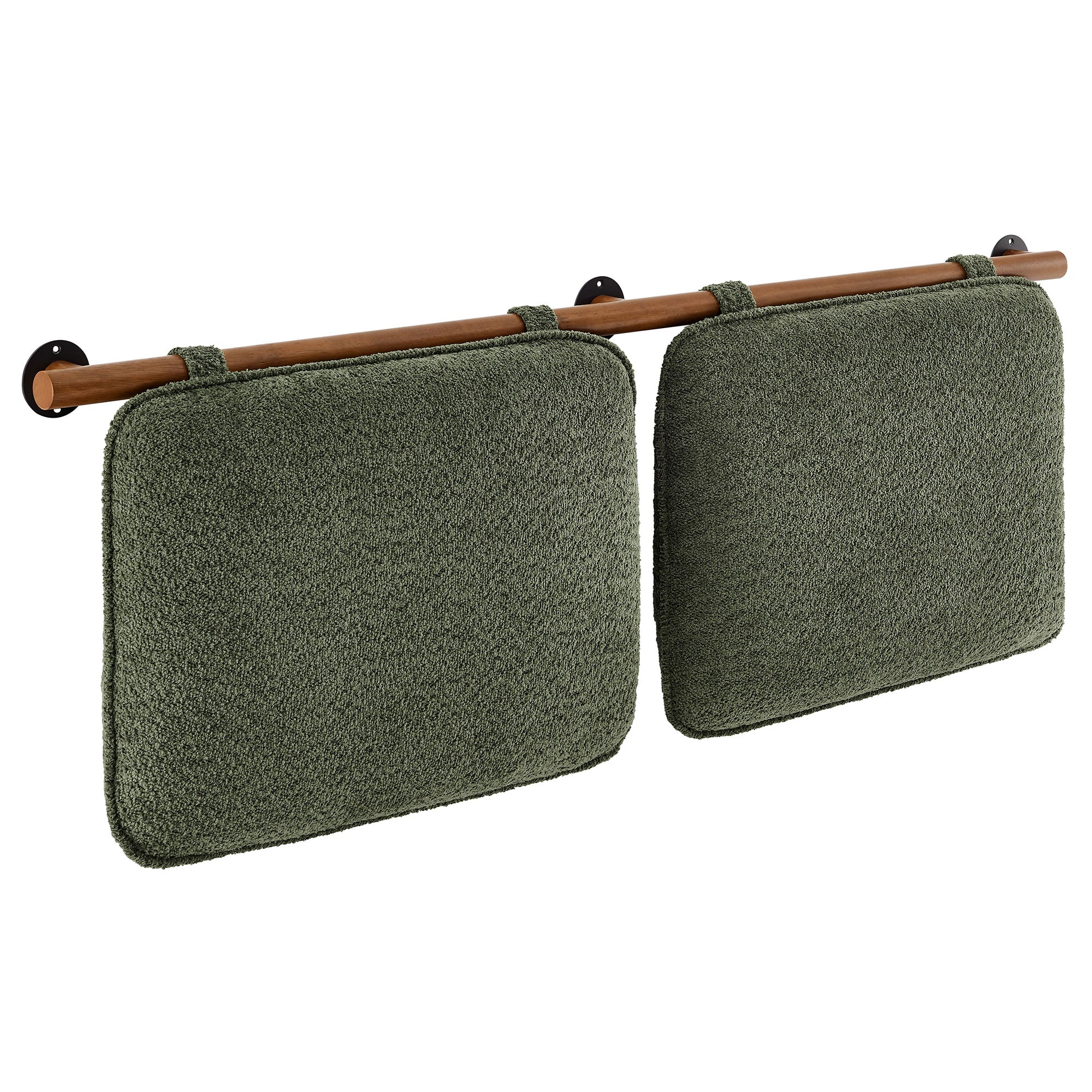 Modway Anela Wall-Mounted Chenille Upholstered Queen Headboard