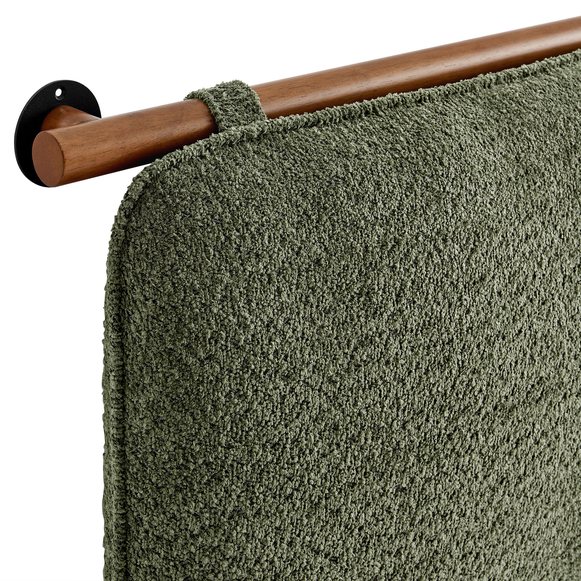 Modway Anela Wall-Mounted Chenille Upholstered Queen Headboard