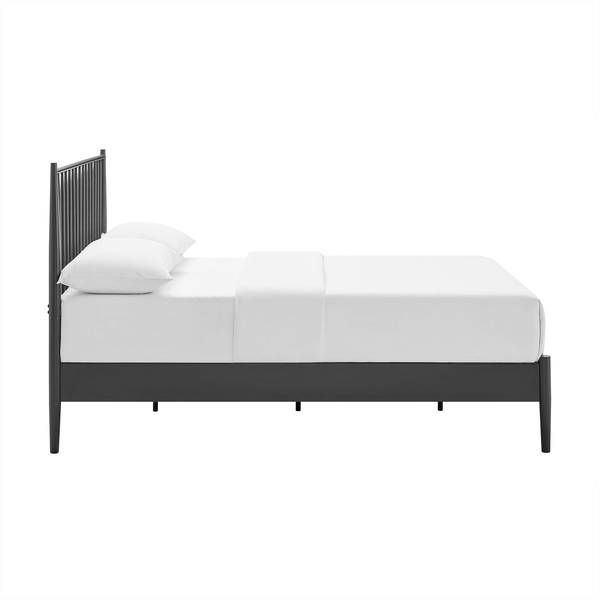 Adair Spindle Metal Full Platform Bed