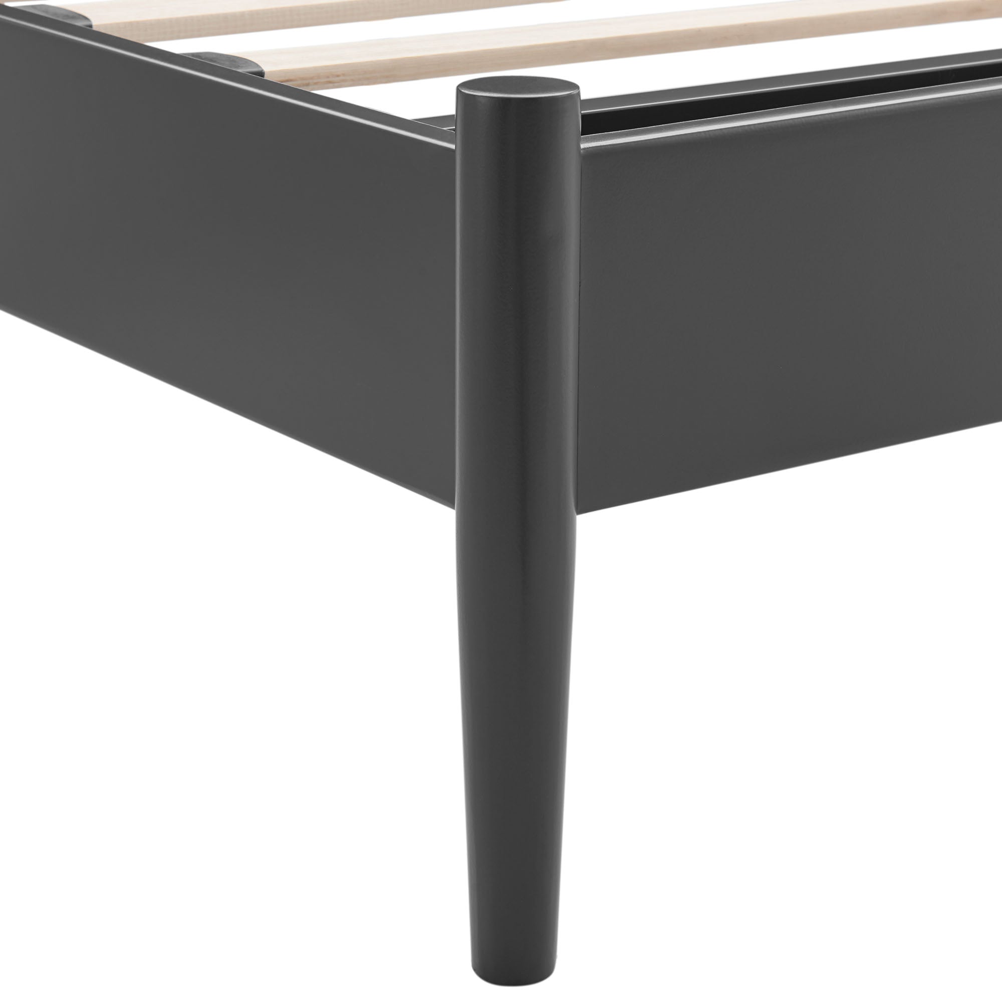 Adair Spindle Metal Full Platform Bed
