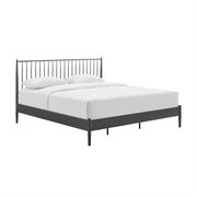 Adair Spindle Metal King Platform Bed