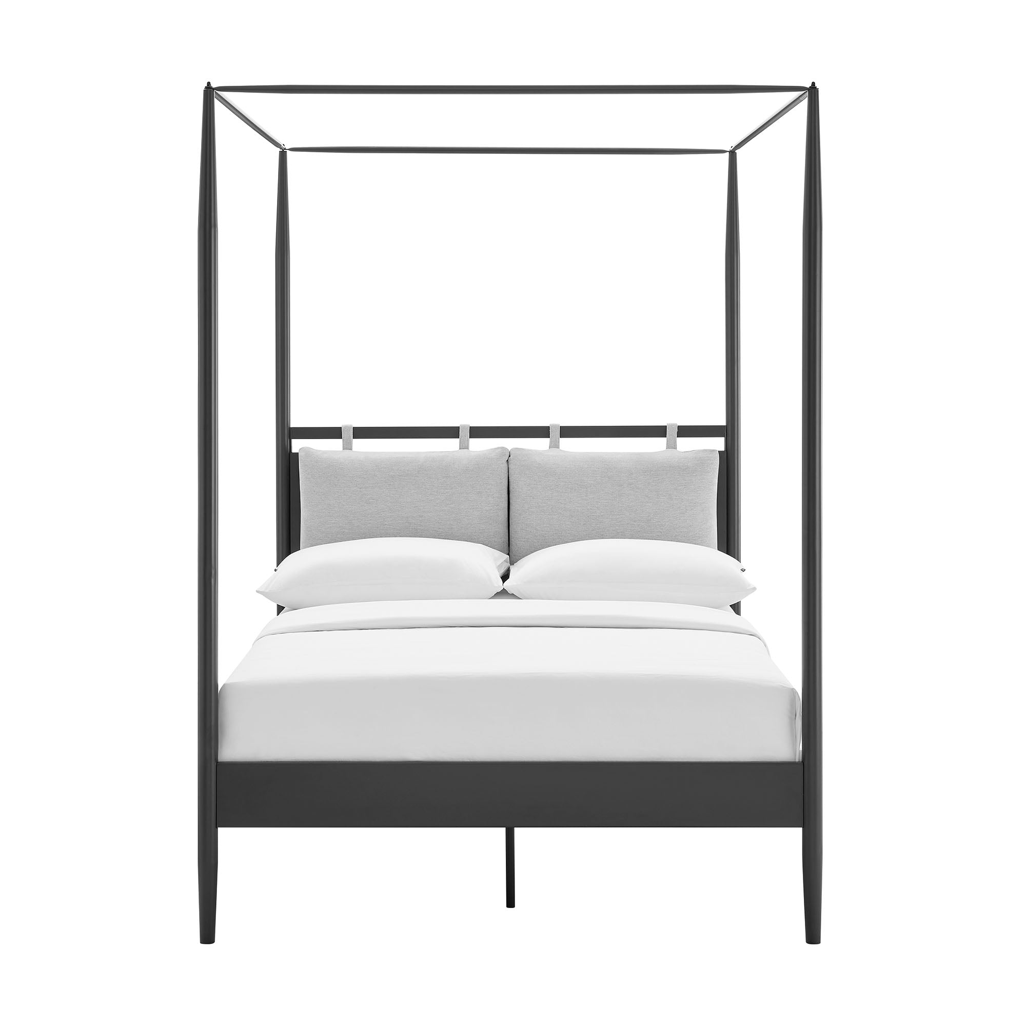 Marlowe 4-Poster Canopy Metal Full Platform Bed