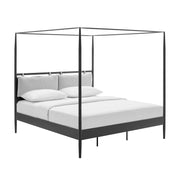 Marlowe 4-Poster Canopy Metal King Platform Bed