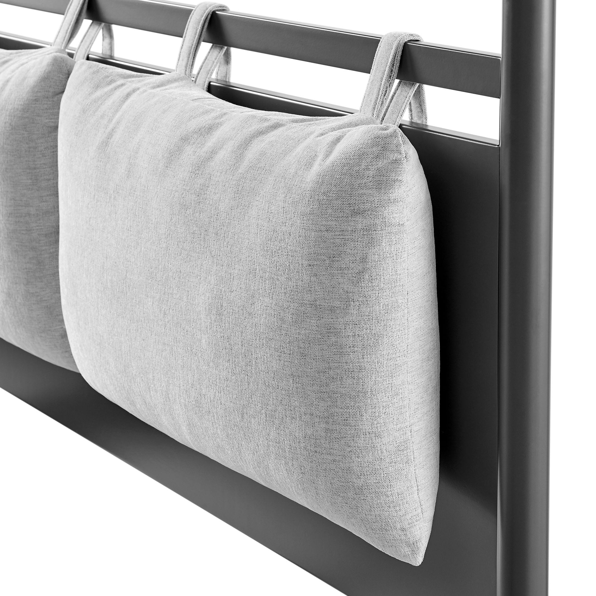 Marlowe 4-Poster Canopy Metal King Platform Bed