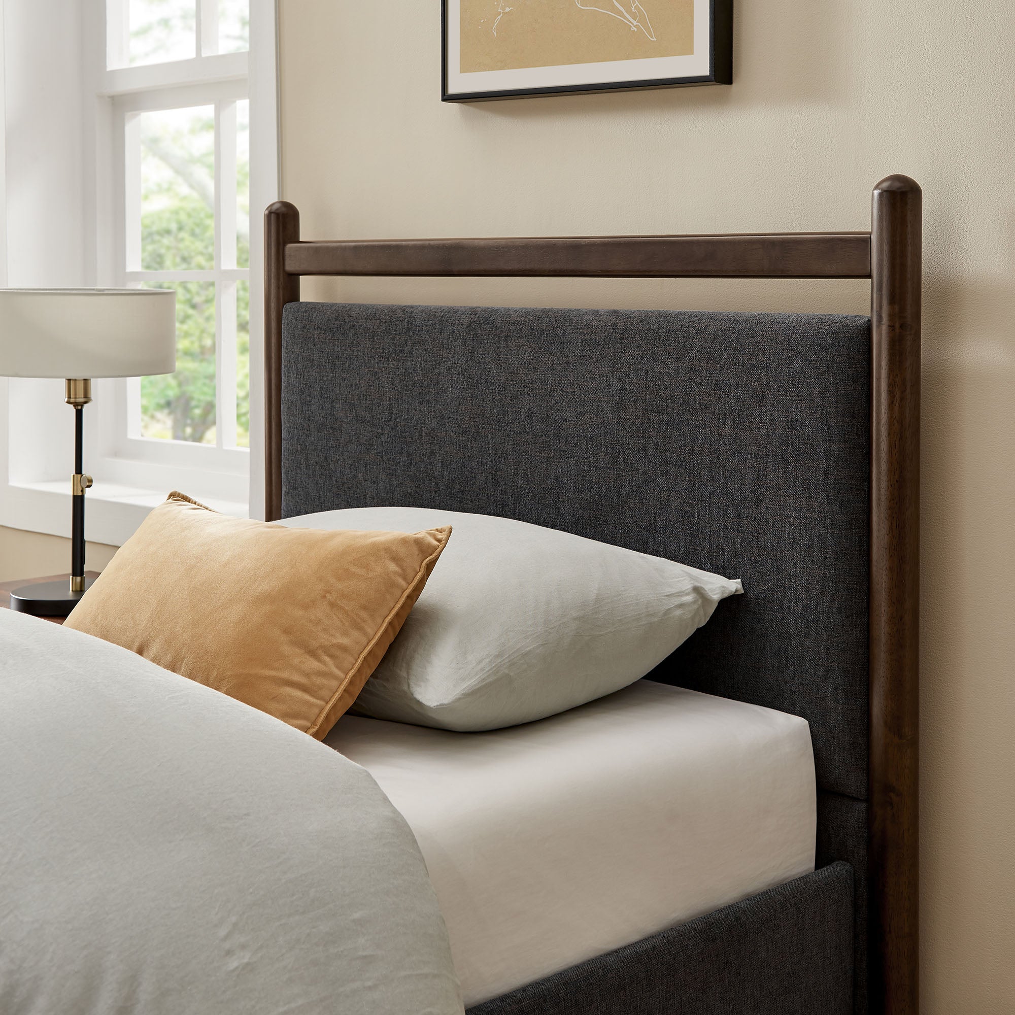 Modway MOD-7244 Ginny Twin Size Platform Bed Frame