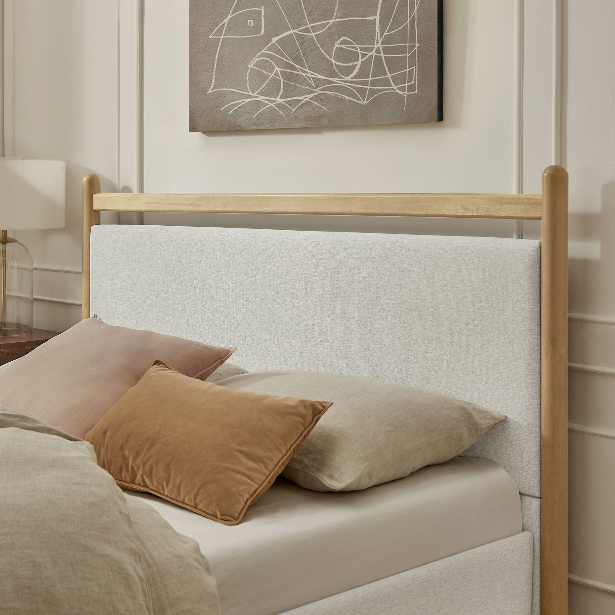 Modway MOD-7248 Ginny Queen Size Platform Bed Frame