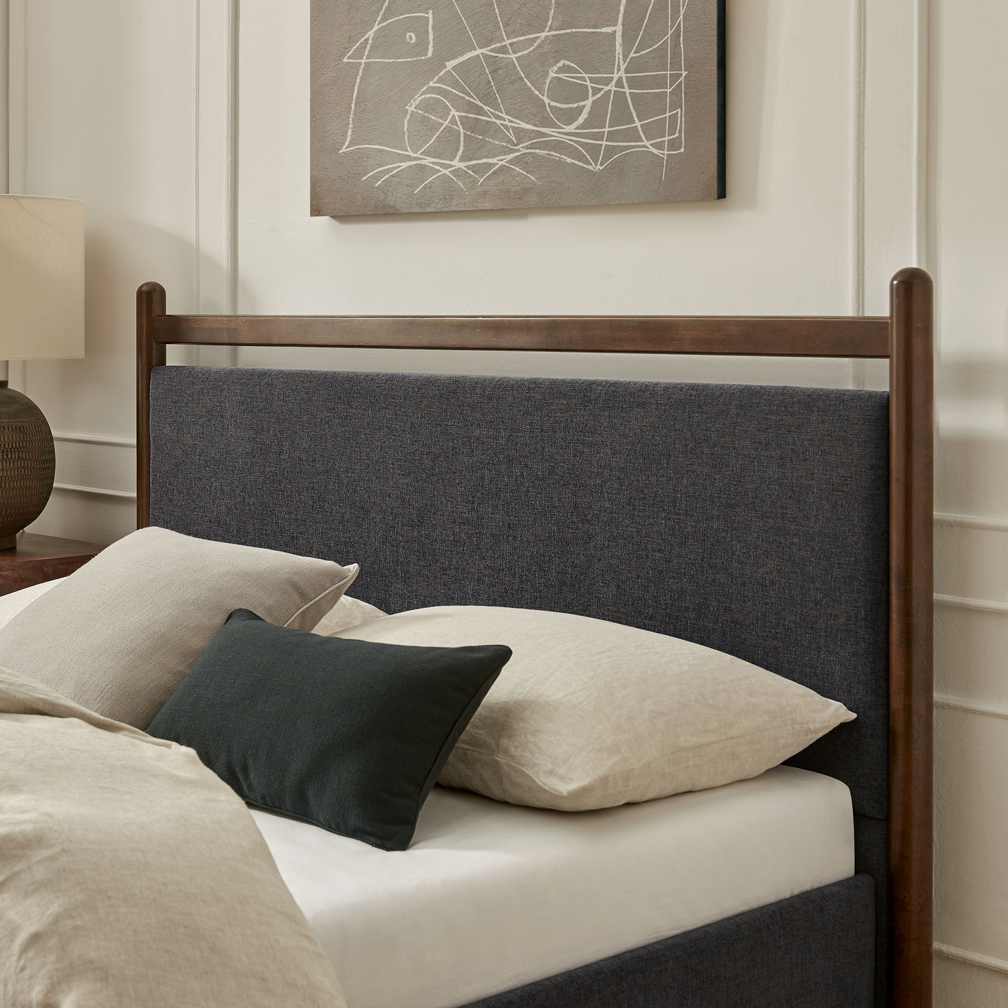 Modway MOD-7248 Ginny Queen Size Platform Bed Frame