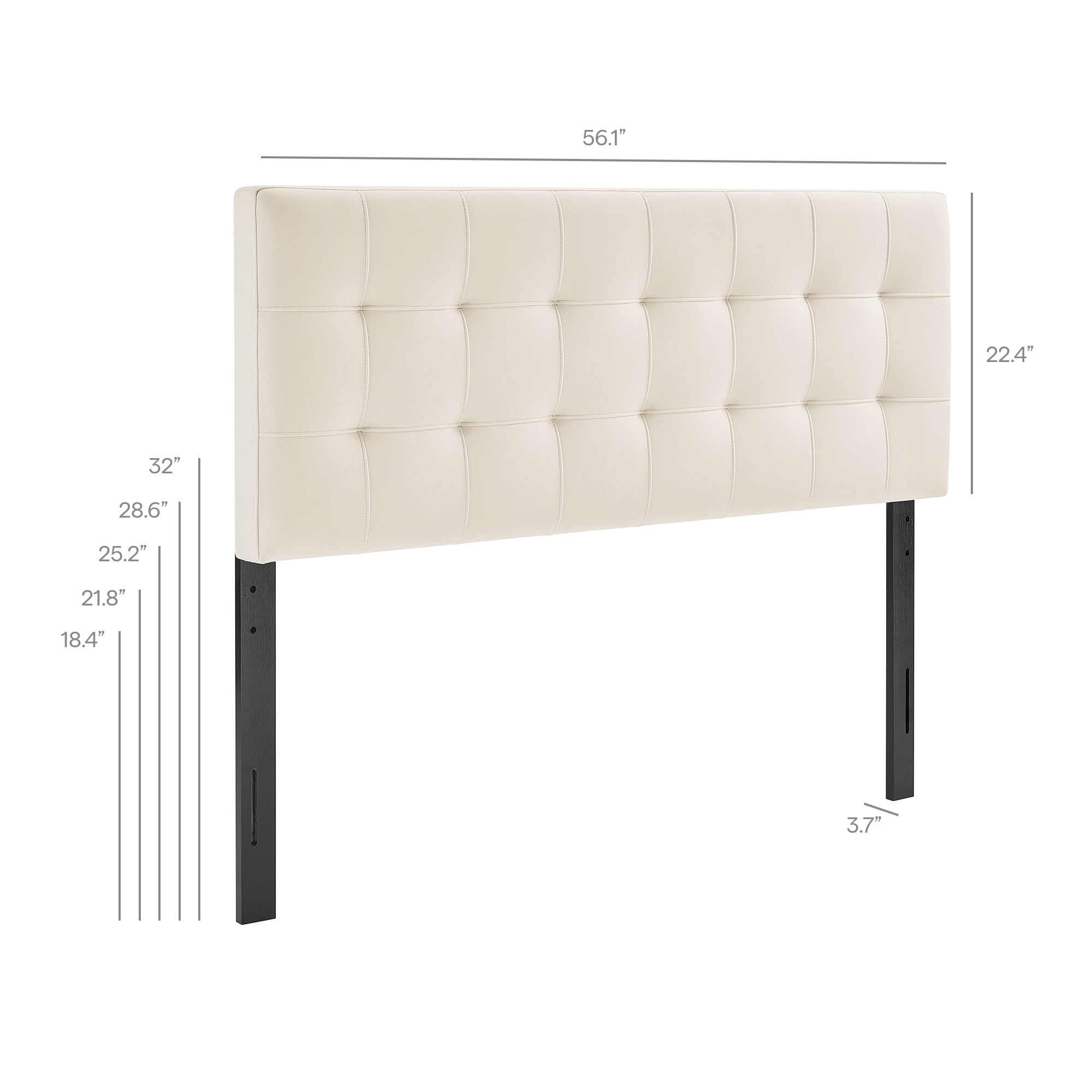 Modway Lily Stain-Resistant Performance Velvet Full Size Headboard