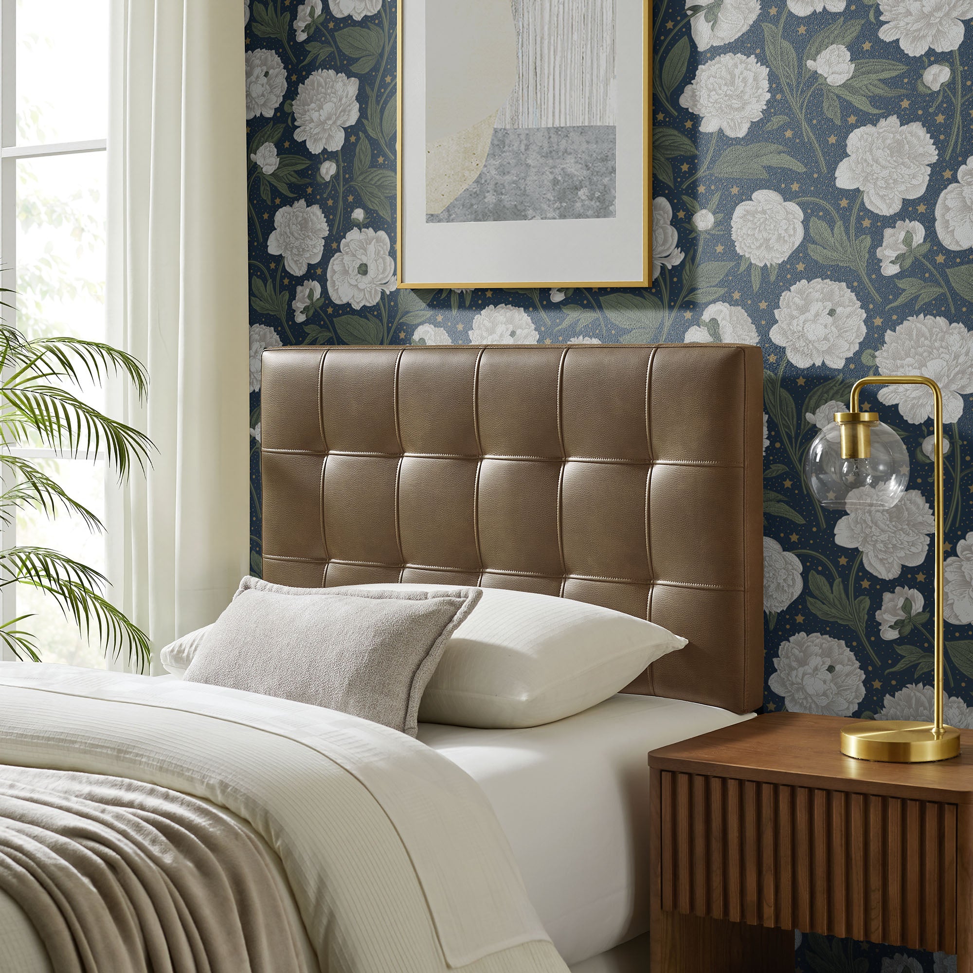 Modway MOD-7256 Lily Vegan Leather Twin Size Headboard