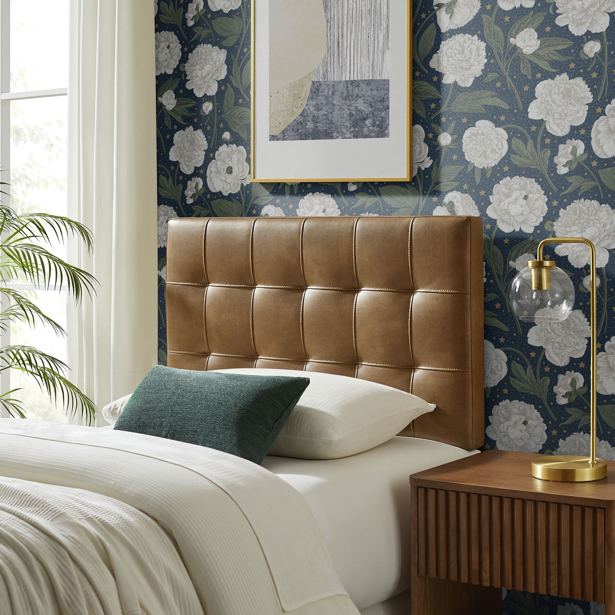 Modway MOD-7256 Lily Vegan Leather Twin Size Headboard