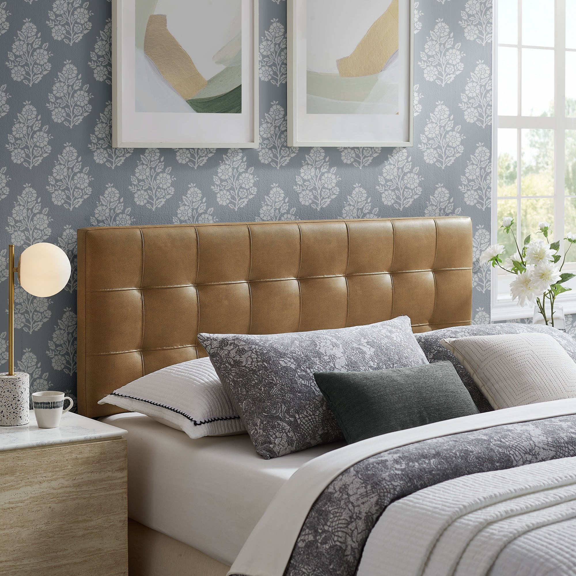 Modway MOD-7258 Lily Vegan Leather Queen Size Headboard