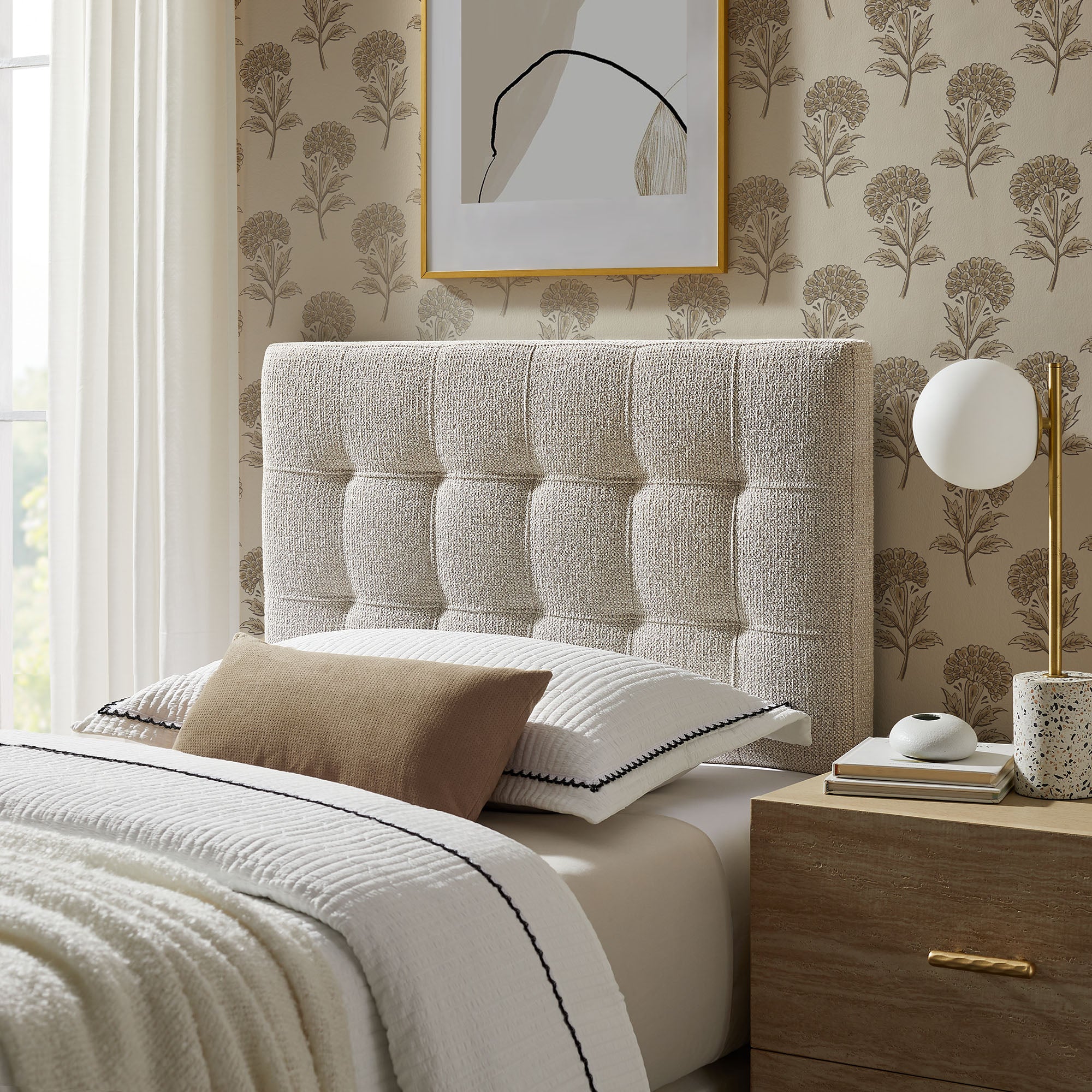 Modway Lily Upholstered Twin Size Headboard