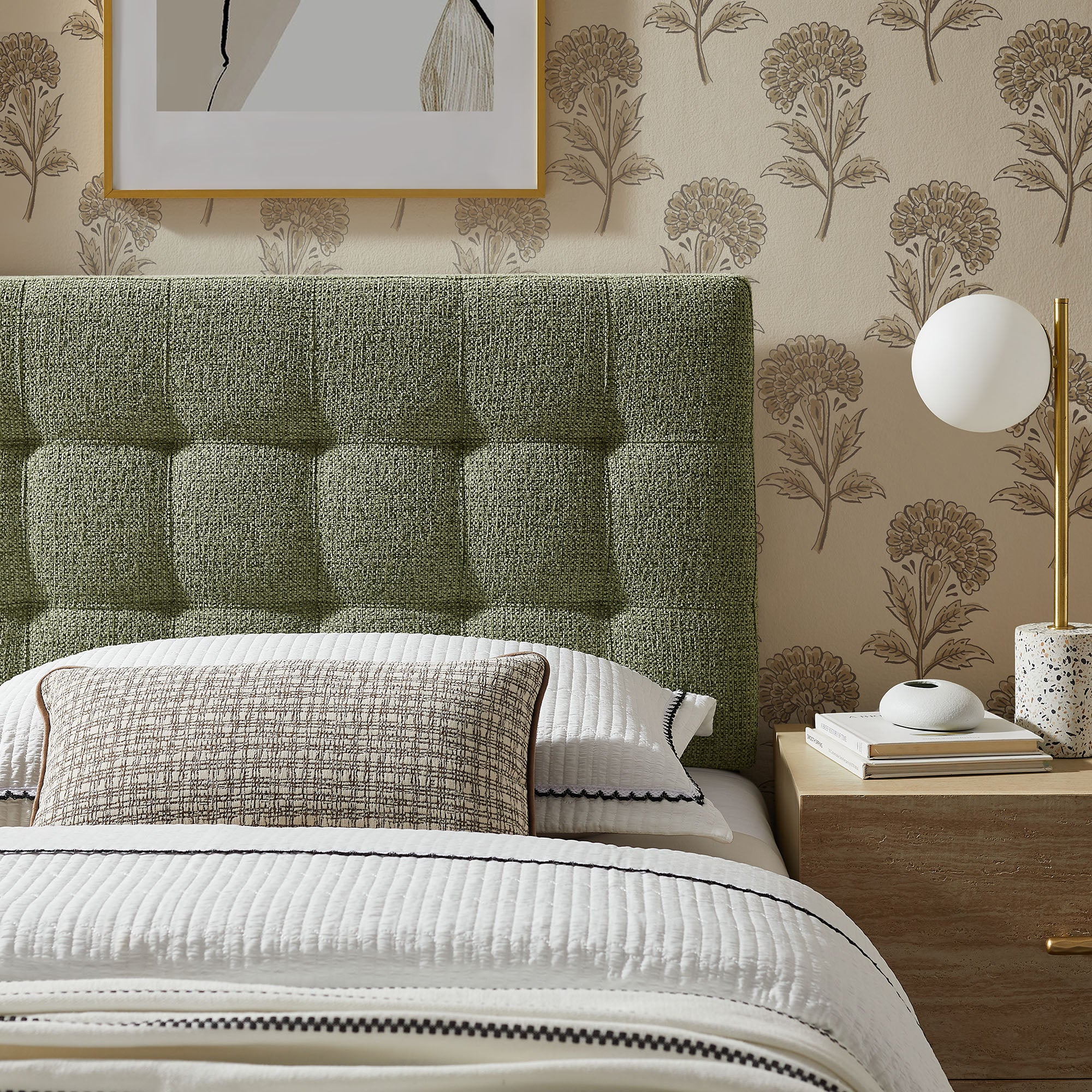 Modway MOD-7260 Lily Upholstered Twin Size Headboard