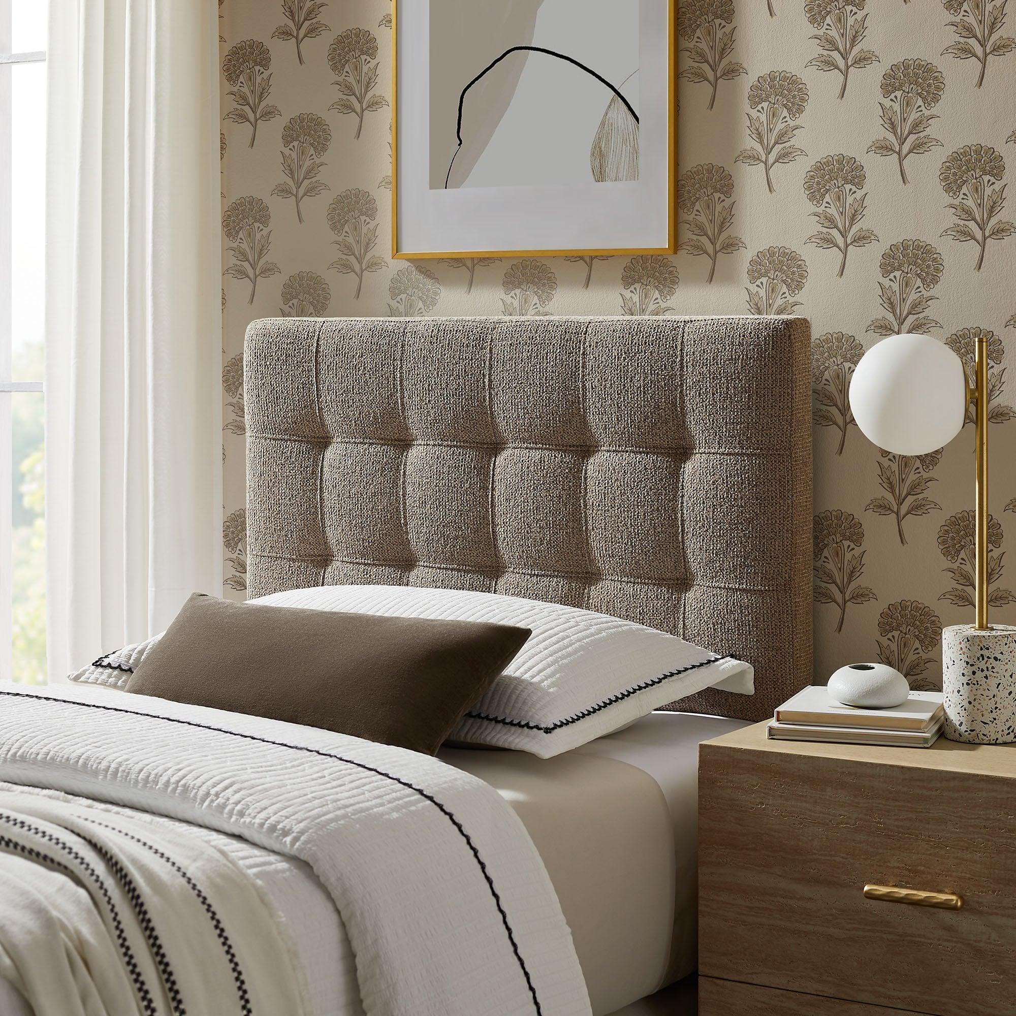 Modway Lily Upholstered Twin Size Headboard
