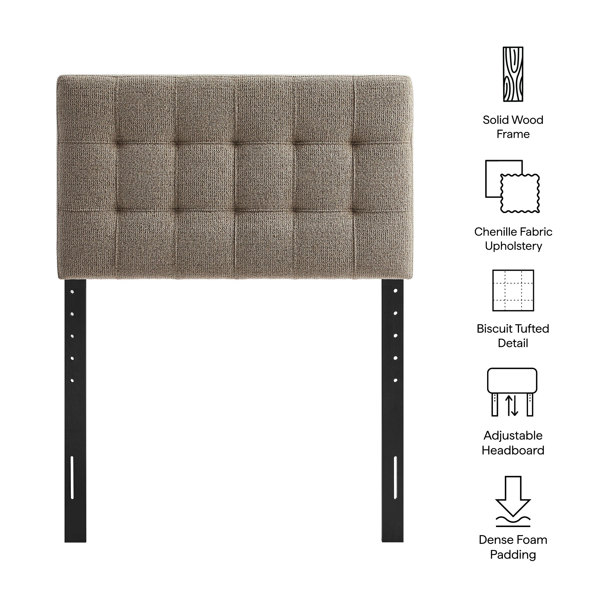 Modway Lily Upholstered Twin Size Headboard