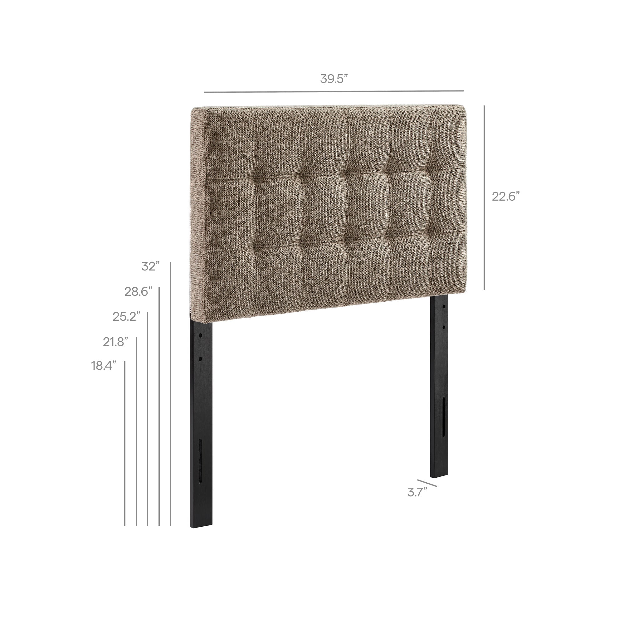 Modway Lily Upholstered Twin Size Headboard