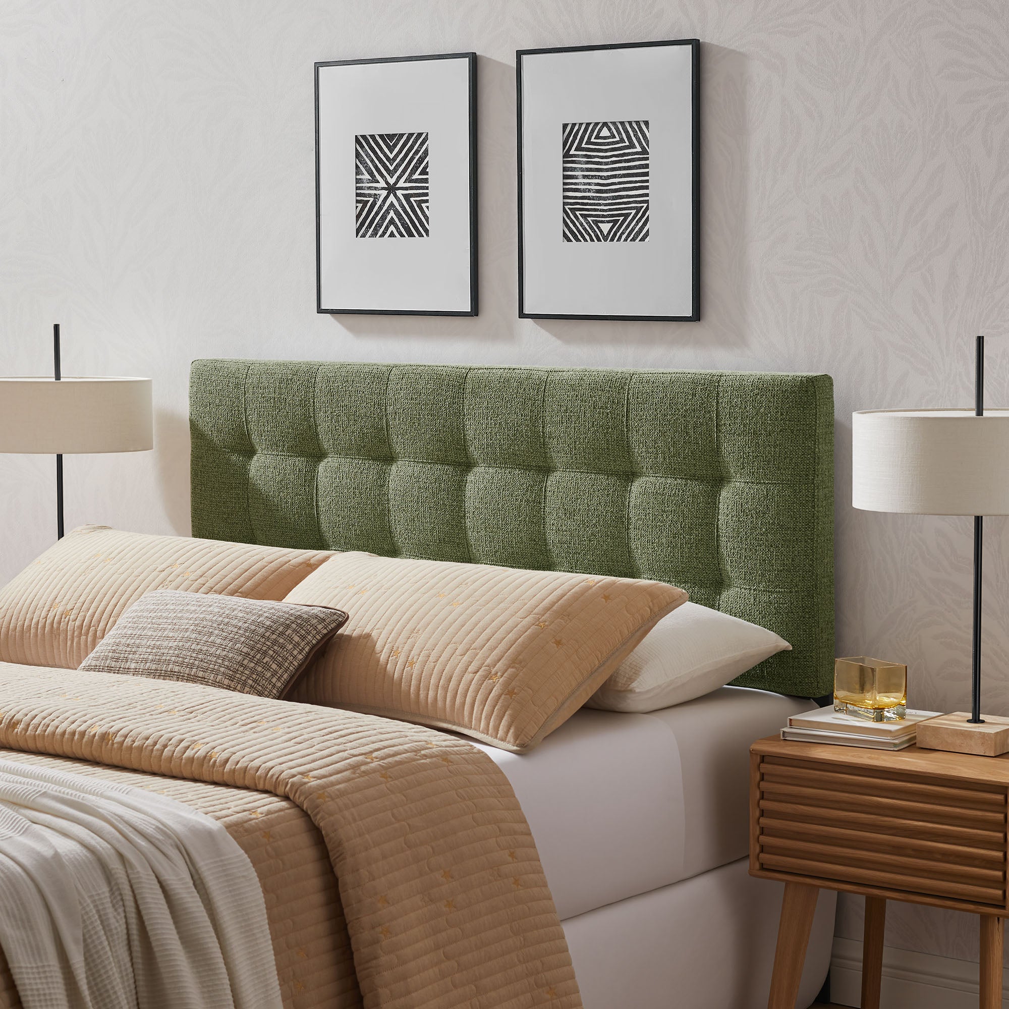Modway Lily Upholstered King Size Headboard
