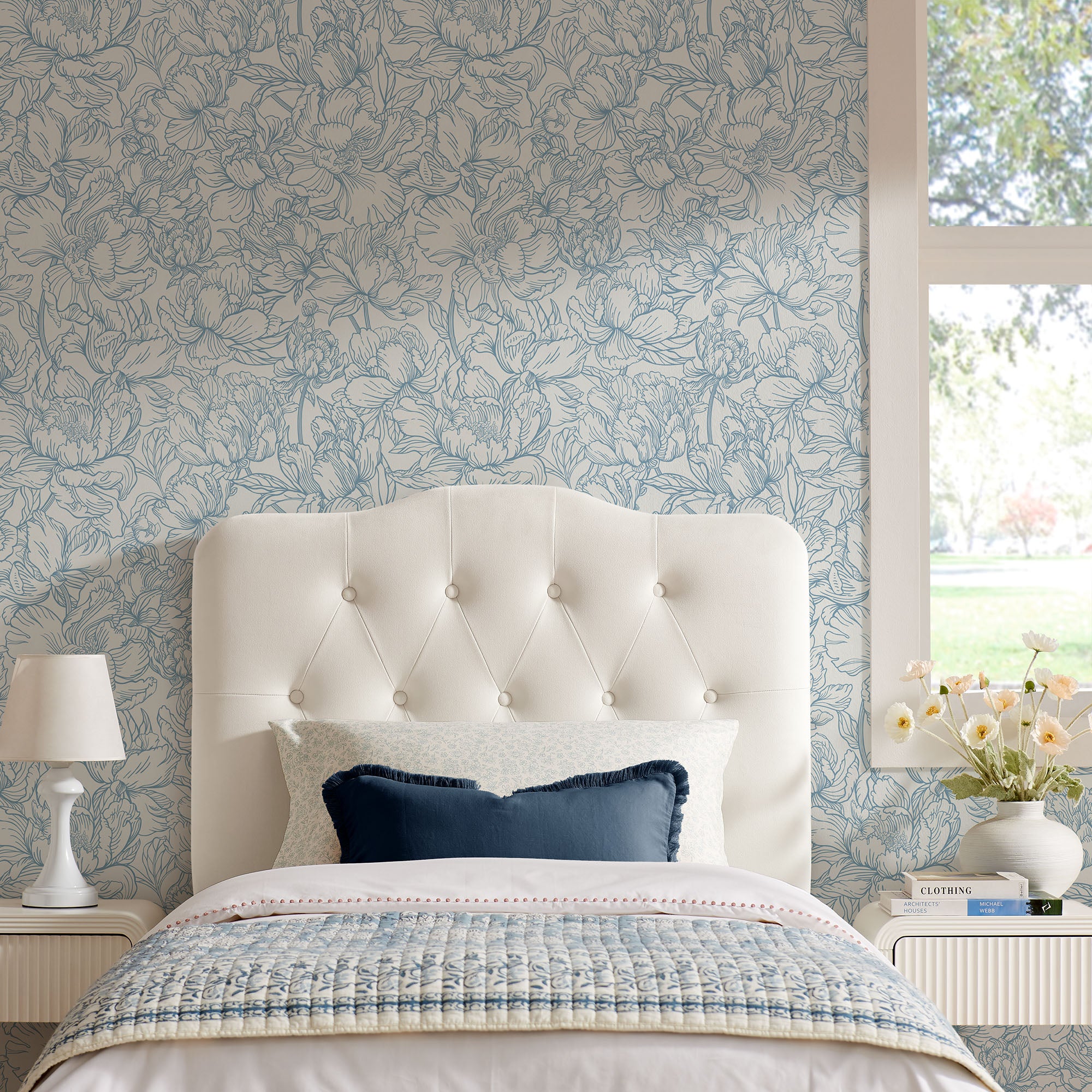 Modway MOD-7264 Annabel Stain-Resistant Performance Velvet Twin Headboard