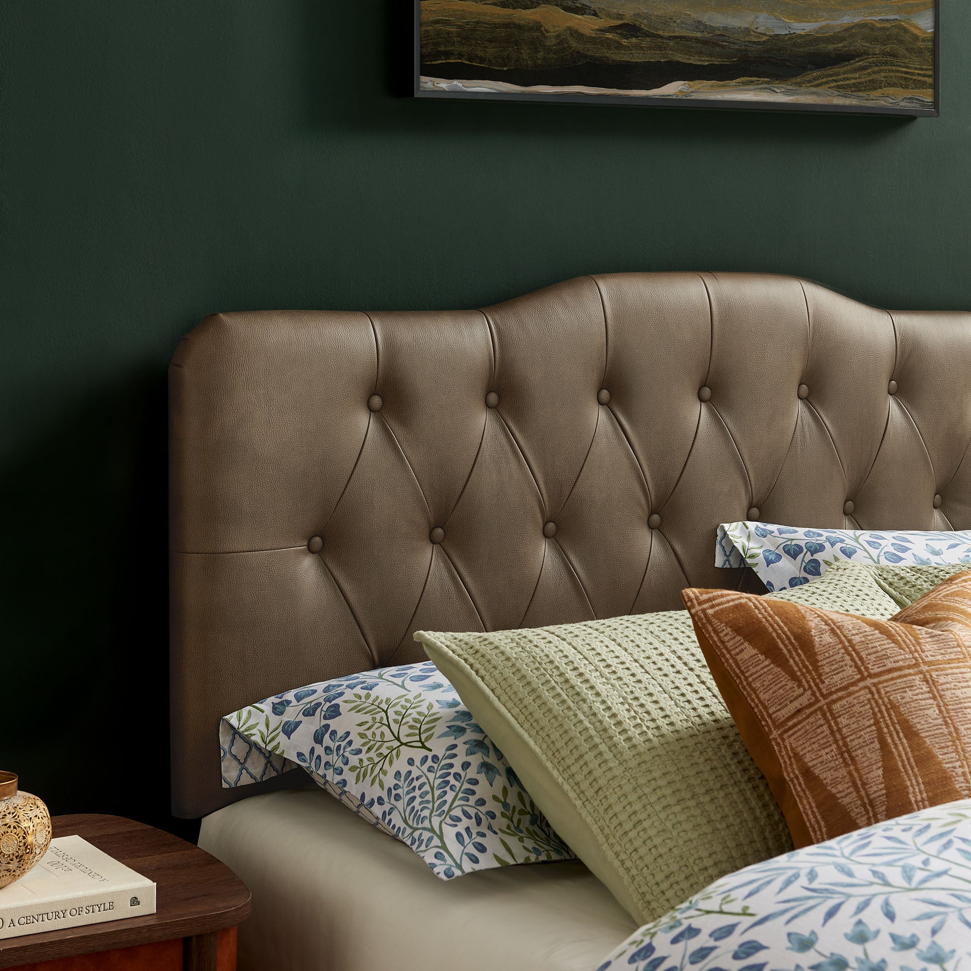 Modway MOD-7272 Annabel Faux Leather Queen Headboard