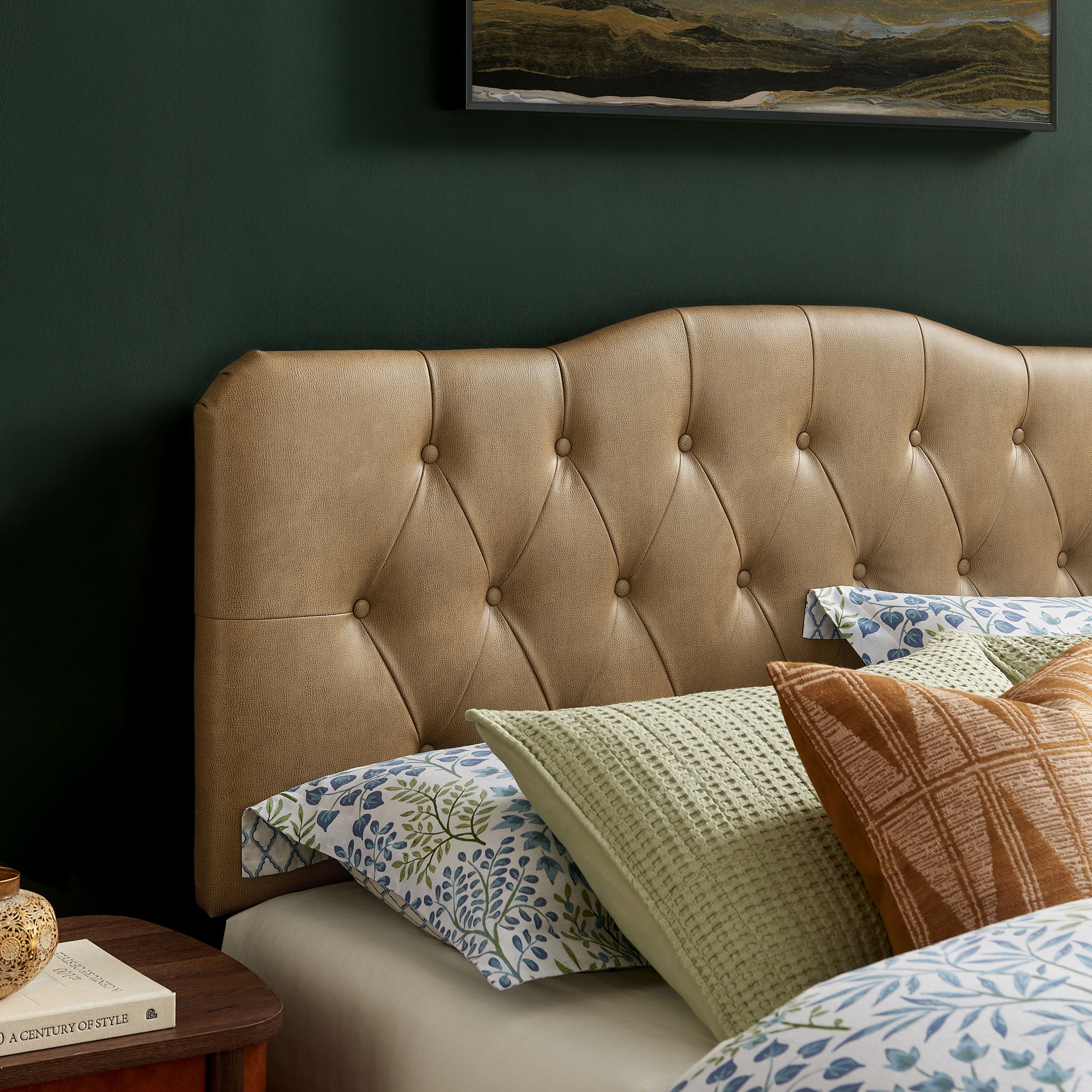 Modway MOD-7272 Annabel Faux Leather Queen Headboard