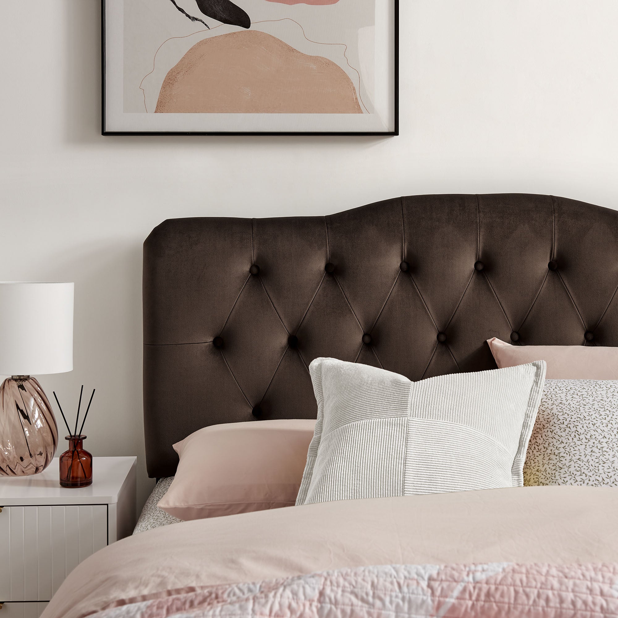 Modway MOD-7273 Annabel Stain-Resistant Performance Velvet King Headboard