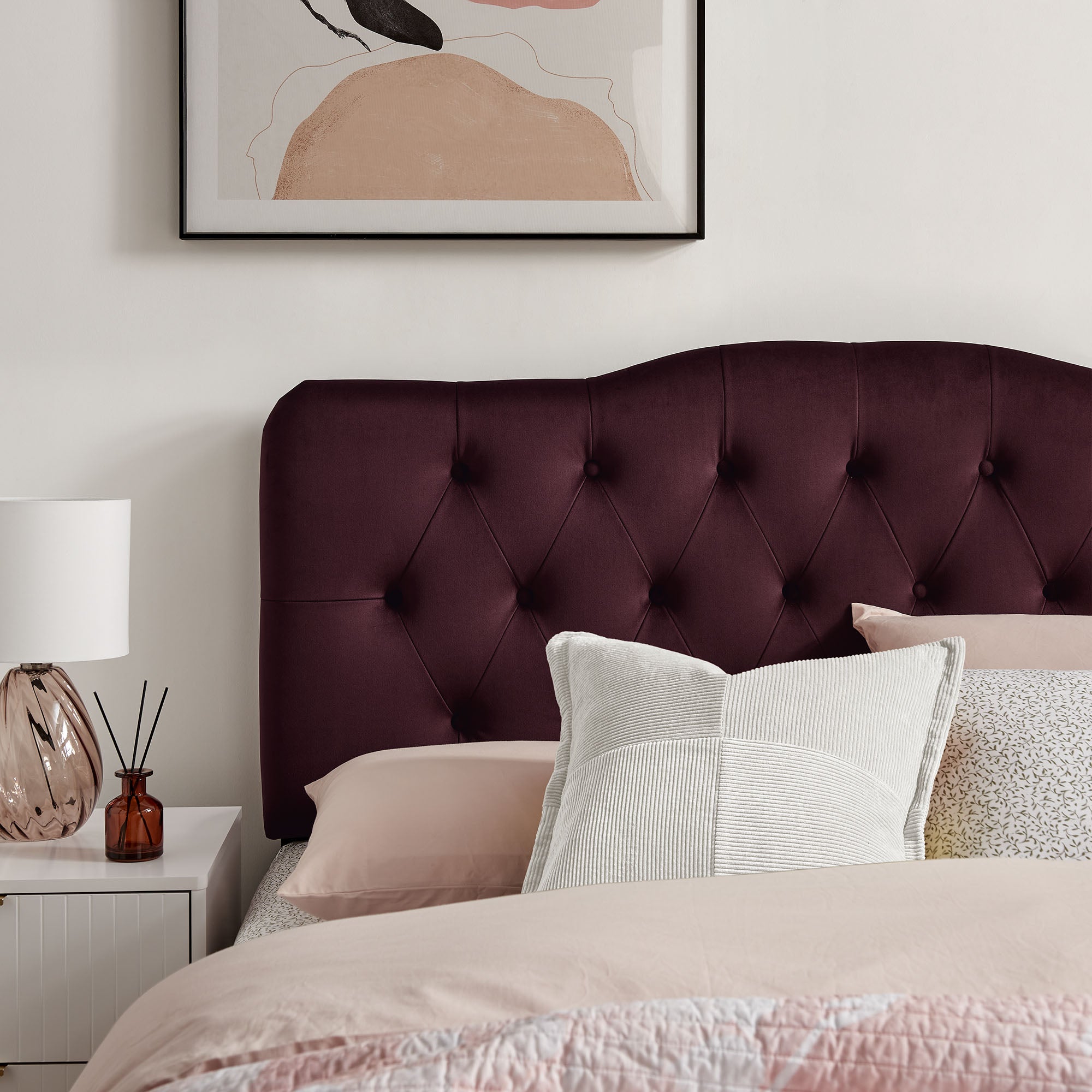 Modway MOD-7273 Annabel Stain-Resistant Performance Velvet King Headboard