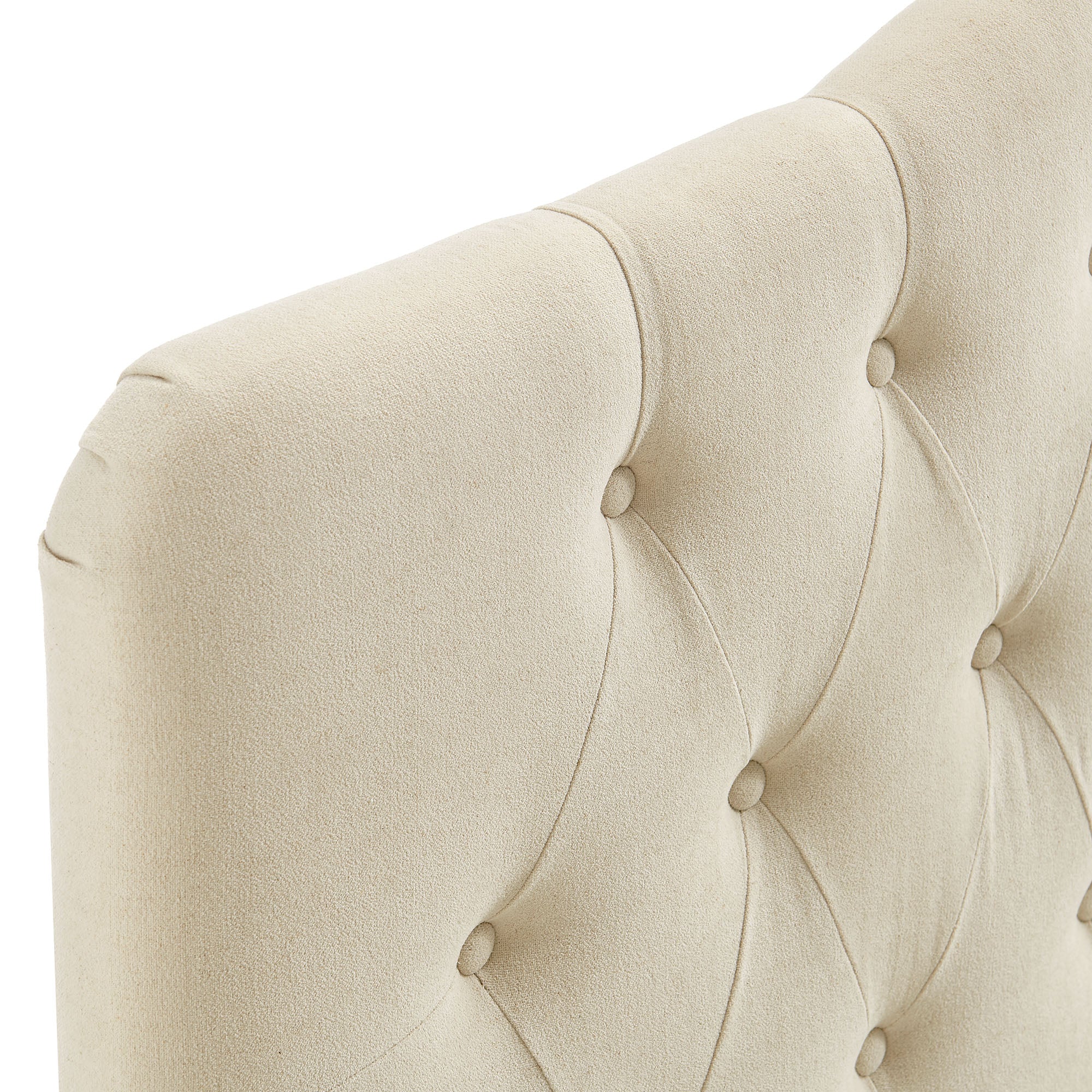 Modway MOD-7274 Annabel Premium Linen Blend King Headboard