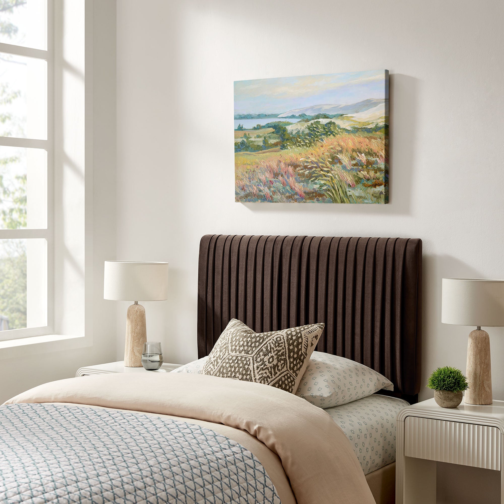 Modway MOD-7276 Eloise Stain-Resistant Performance Velvet Twin Headboard