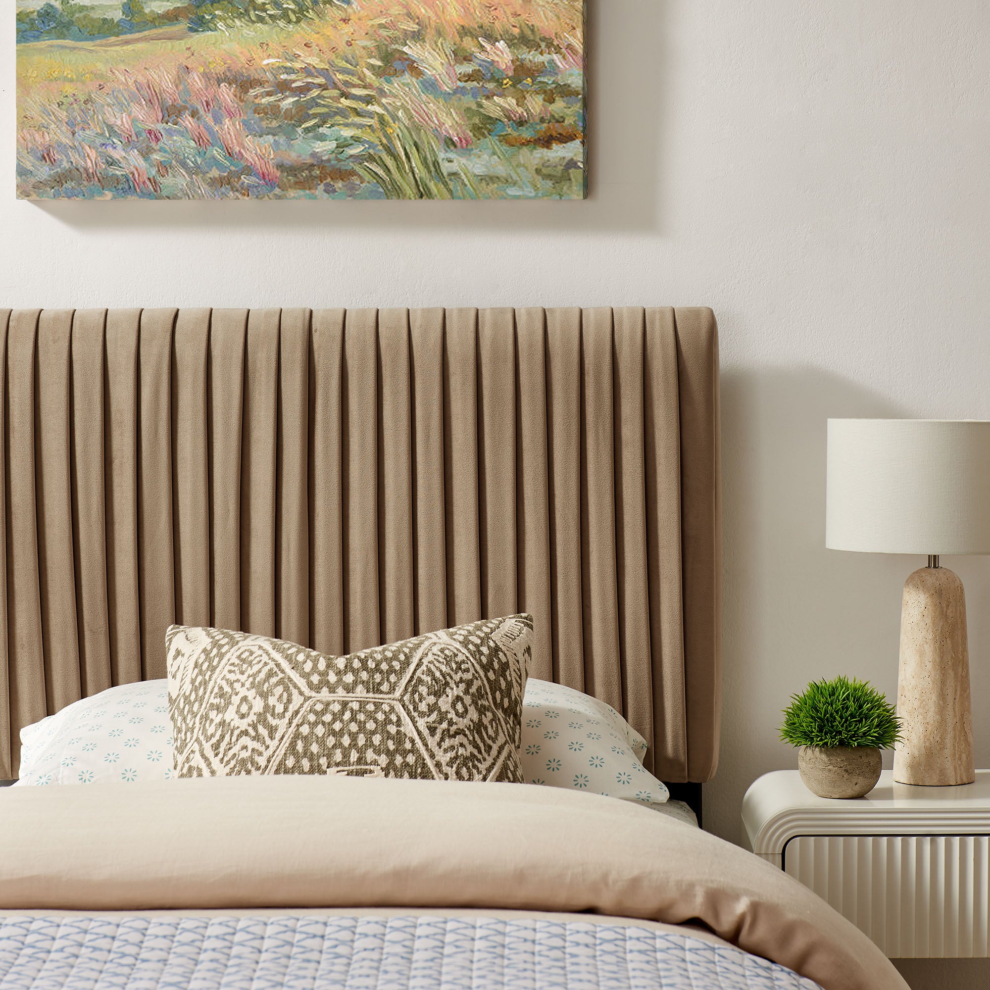 Modway MOD-7276 Eloise Stain-Resistant Performance Velvet Twin Headboard