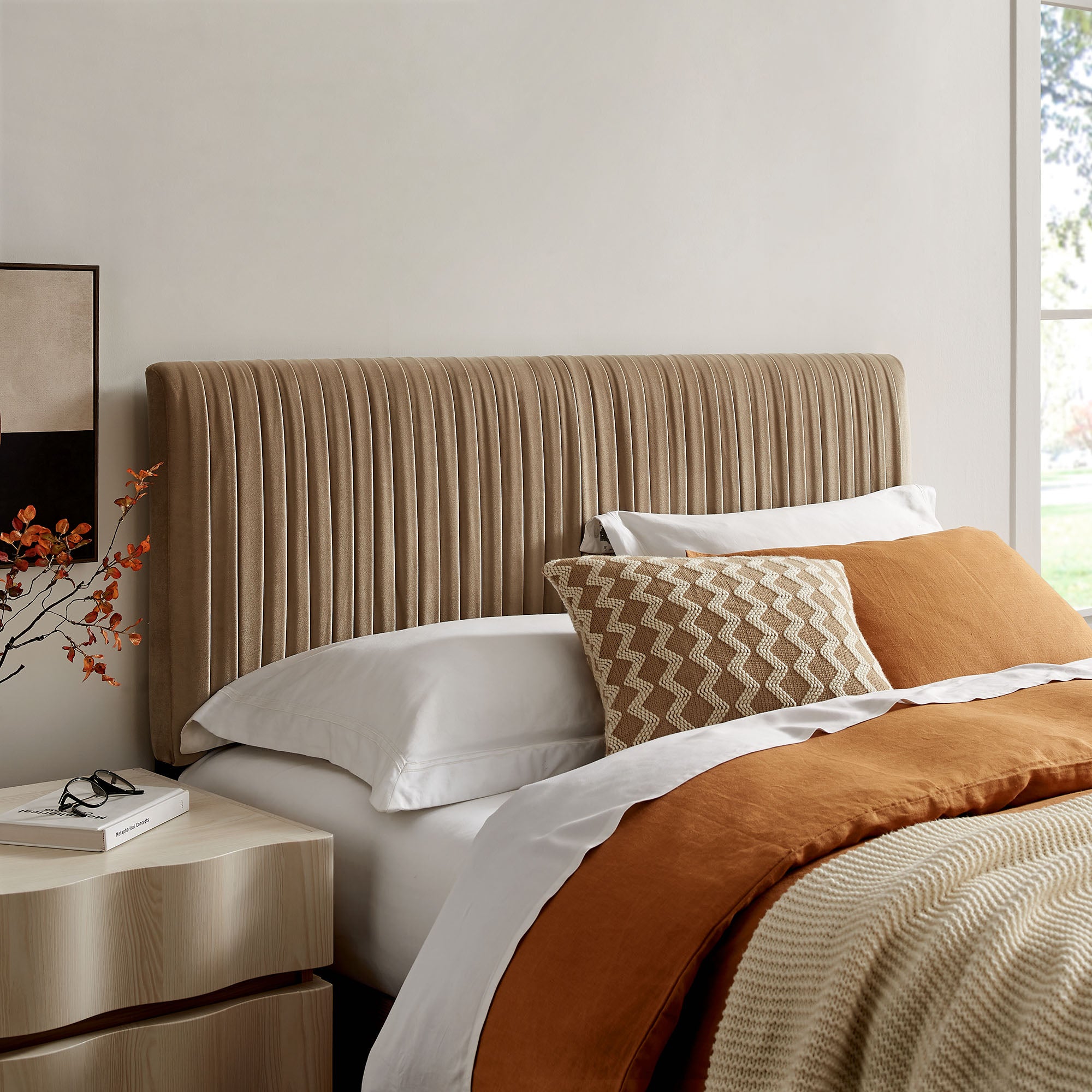 Modway MOD-7277 Eloise Stain-Resistant Performance Velvet Full Headboard