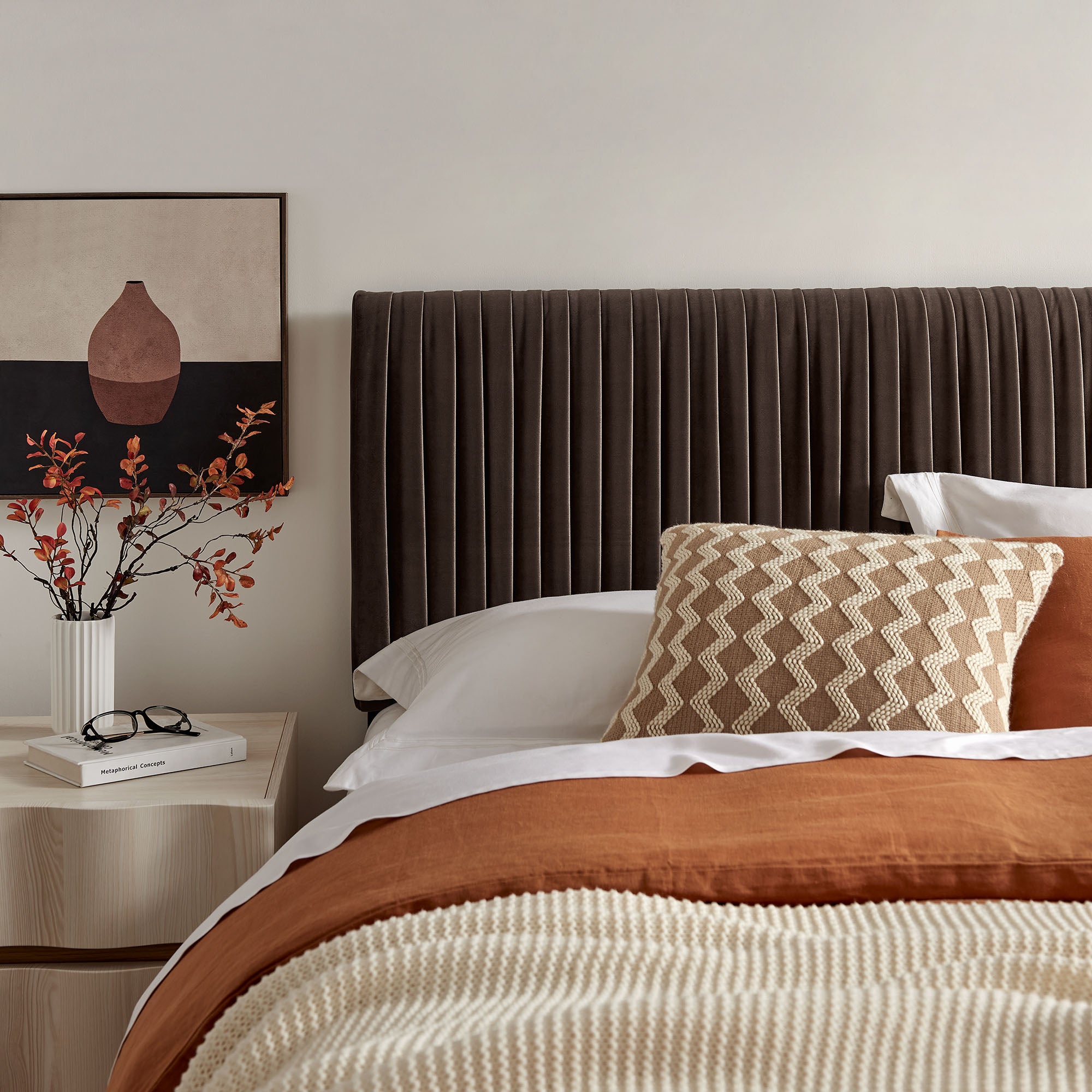 Modway MOD-7279 Eloise Stain-Resistant Performance Velvet King Headboard