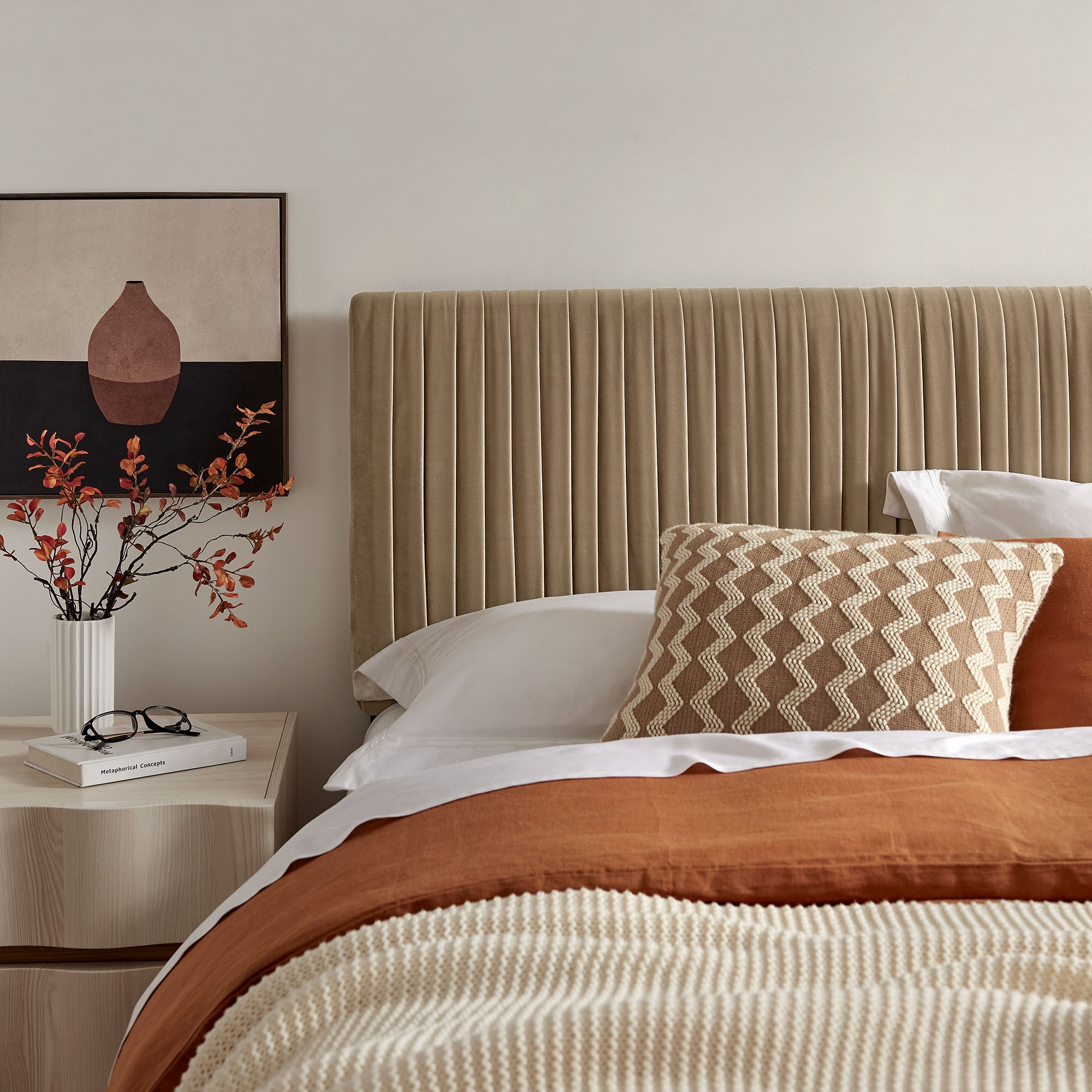 Modway MOD-7279 Eloise Stain-Resistant Performance Velvet King Headboard