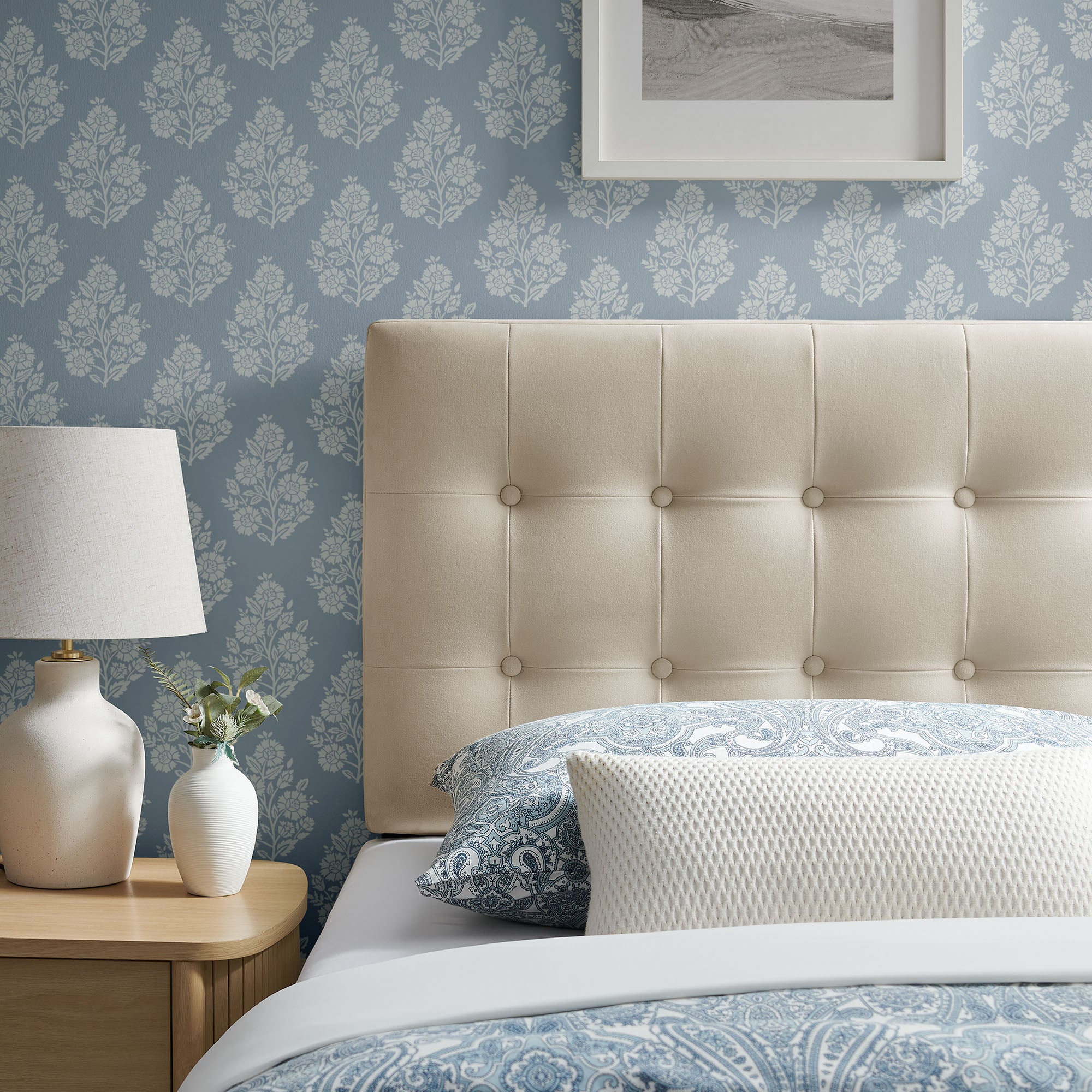 Modway MOD-7280 Emily Stain-Resistant Performance Velvet Twin Size Headboard