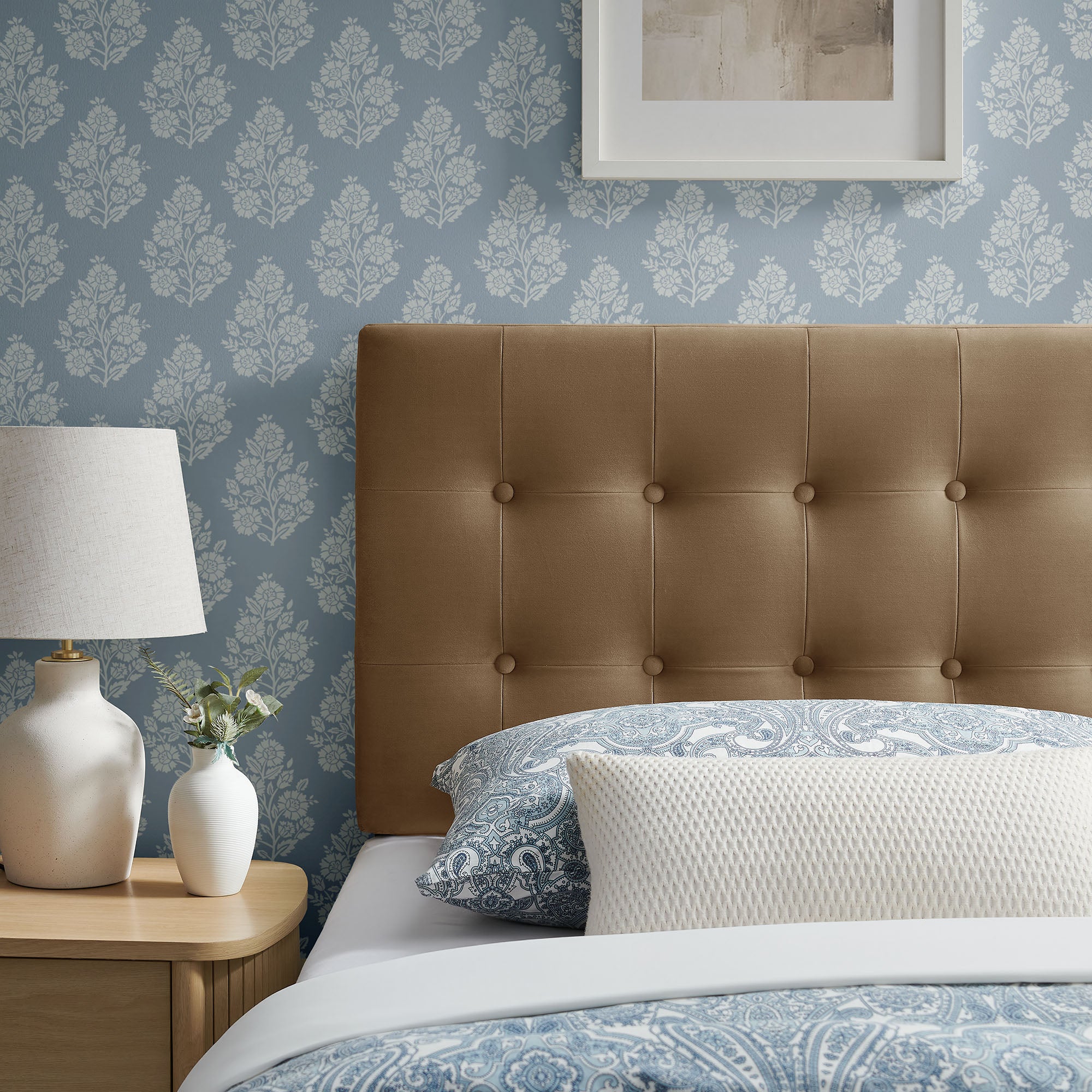 Modway MOD-7280 Emily Stain-Resistant Performance Velvet Twin Size Headboard