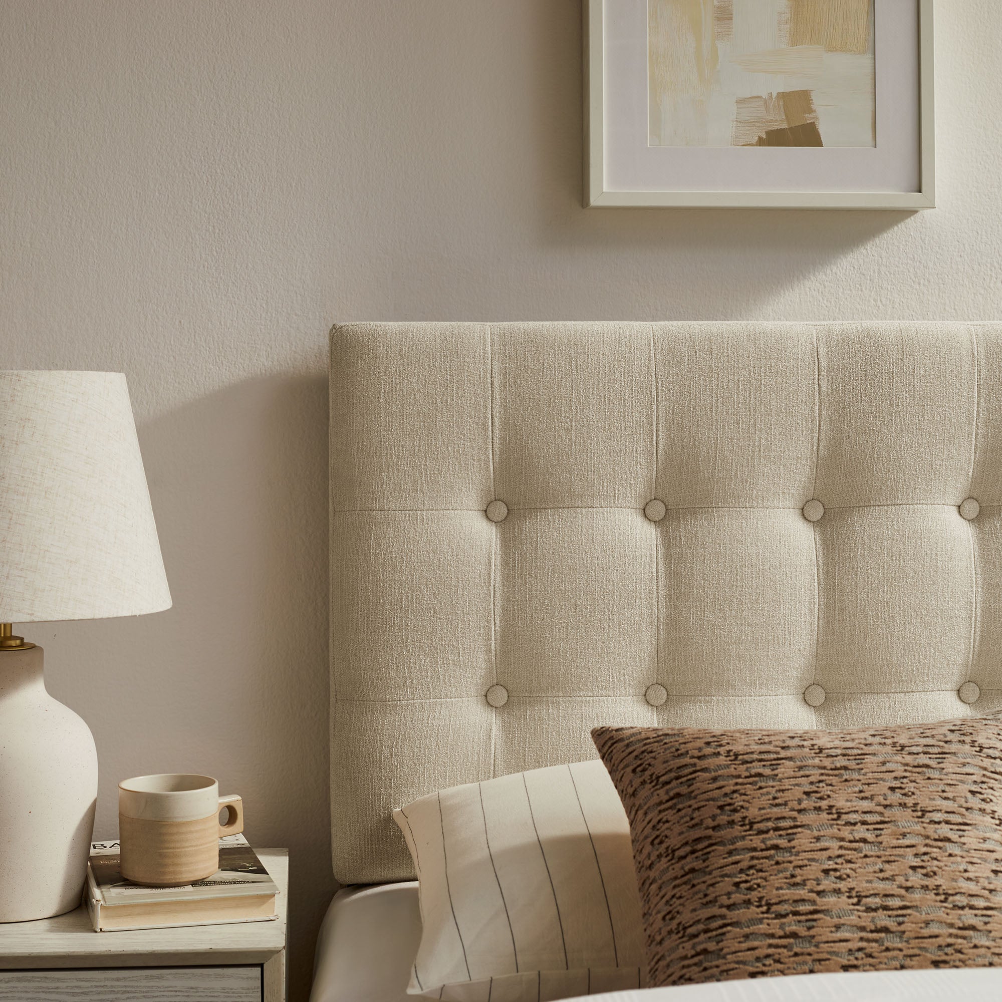 Modway MOD-7281 Emily Fabric Upholstered Twin Size Headboard