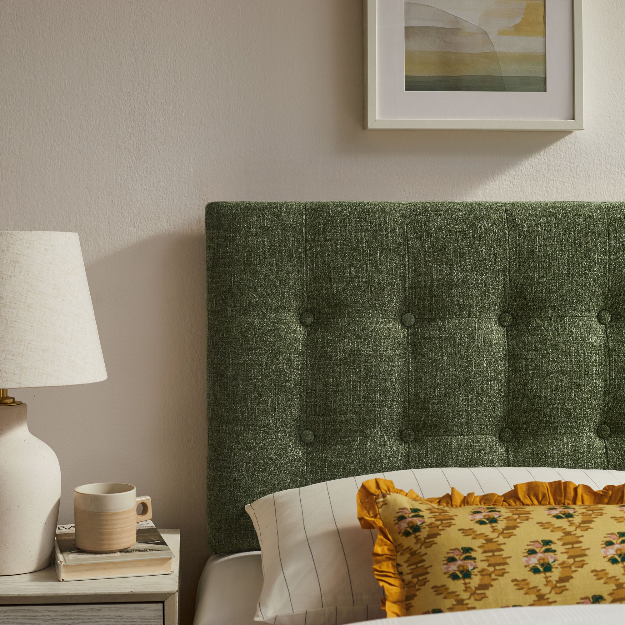 Modway MOD-7281 Emily Fabric Upholstered Twin Size Headboard