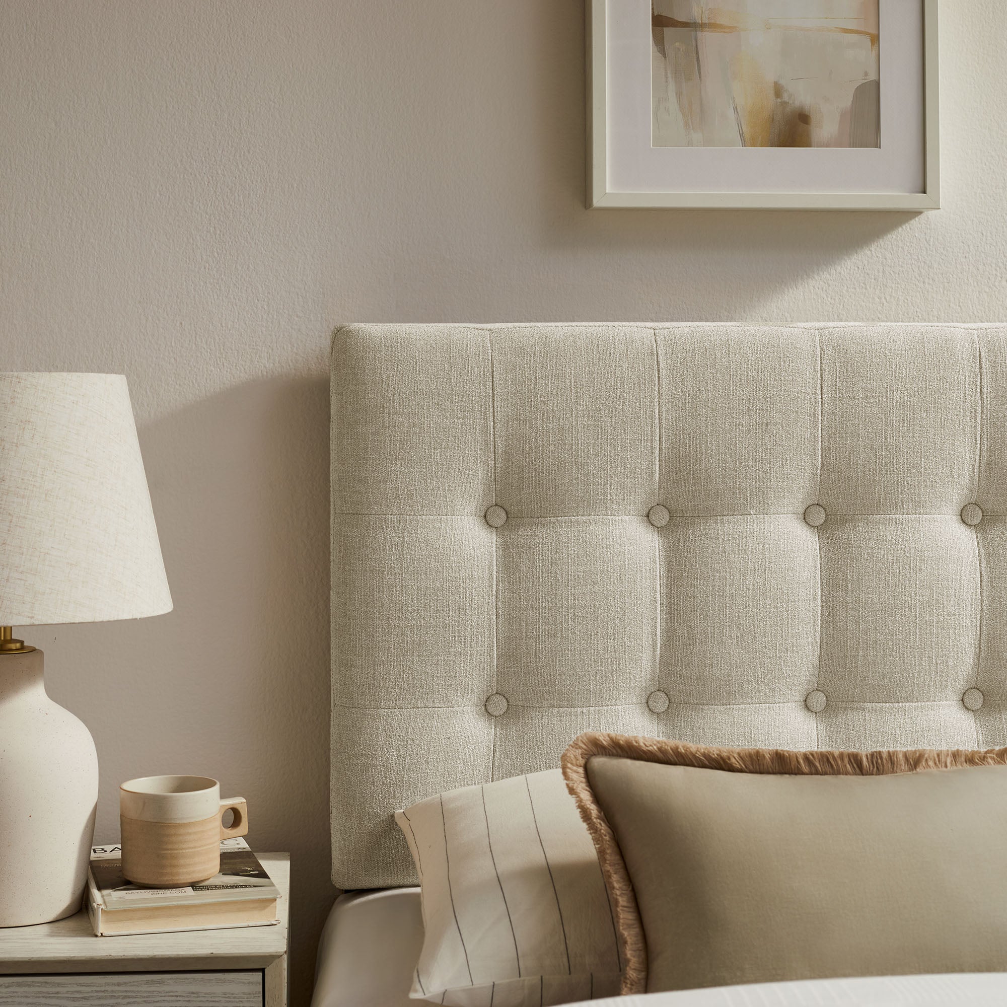 Modway MOD-7281 Emily Fabric Upholstered Twin Size Headboard