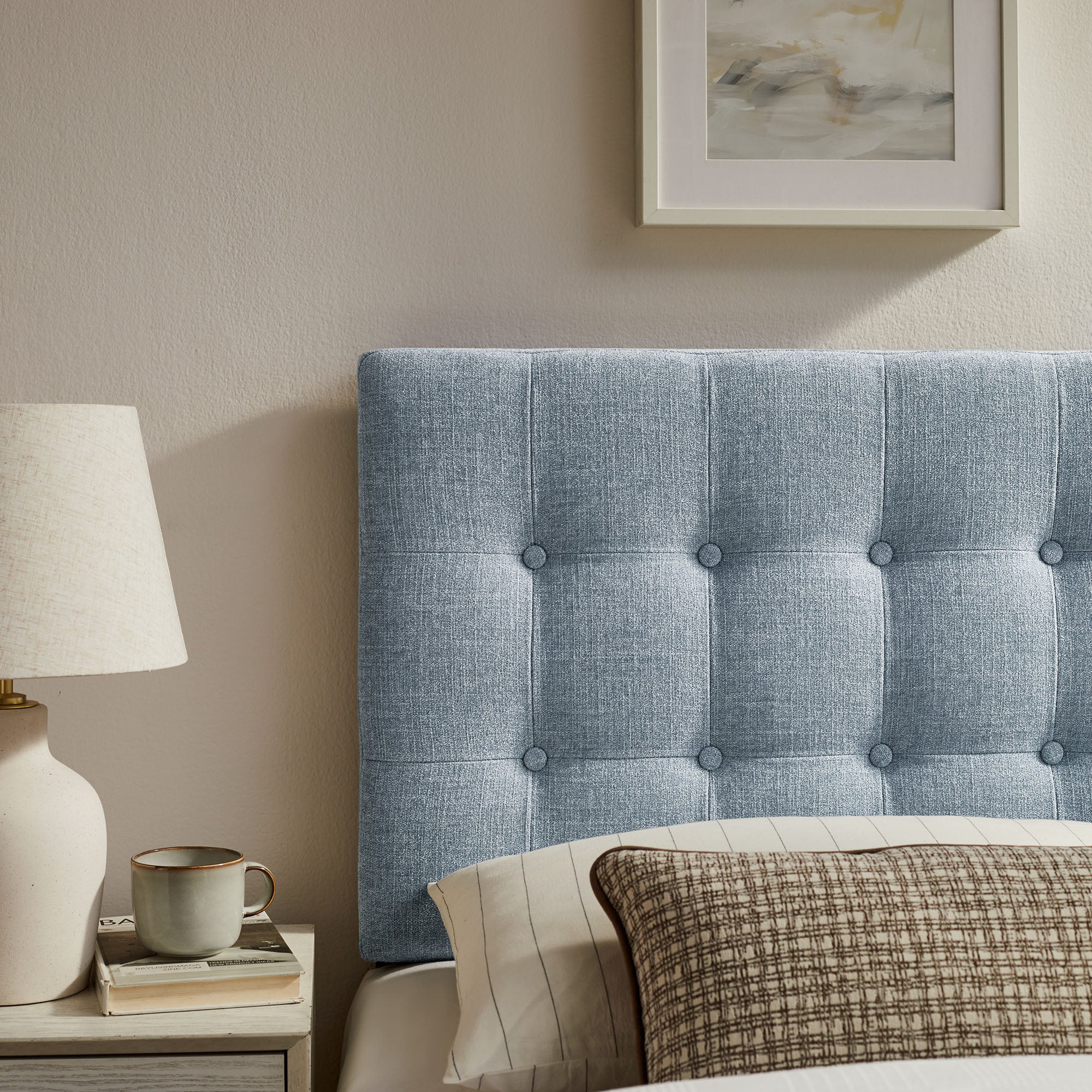 Modway MOD-7281 Emily Fabric Upholstered Twin Size Headboard