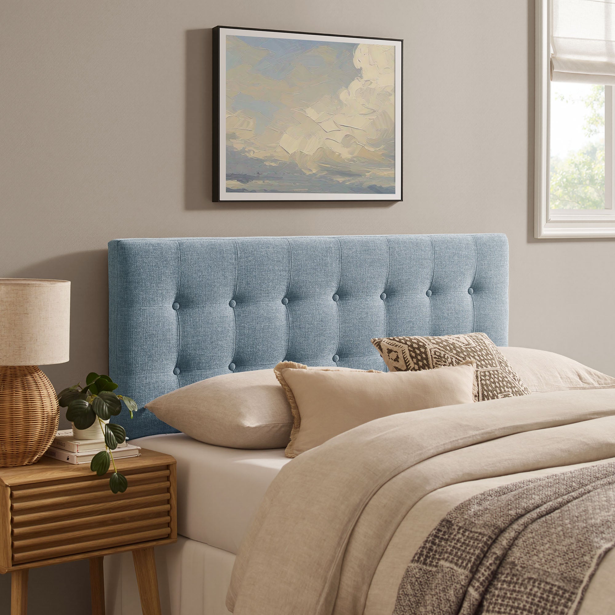Modway MOD-7283 Emily Fabric Upholstered Full Size Headboard