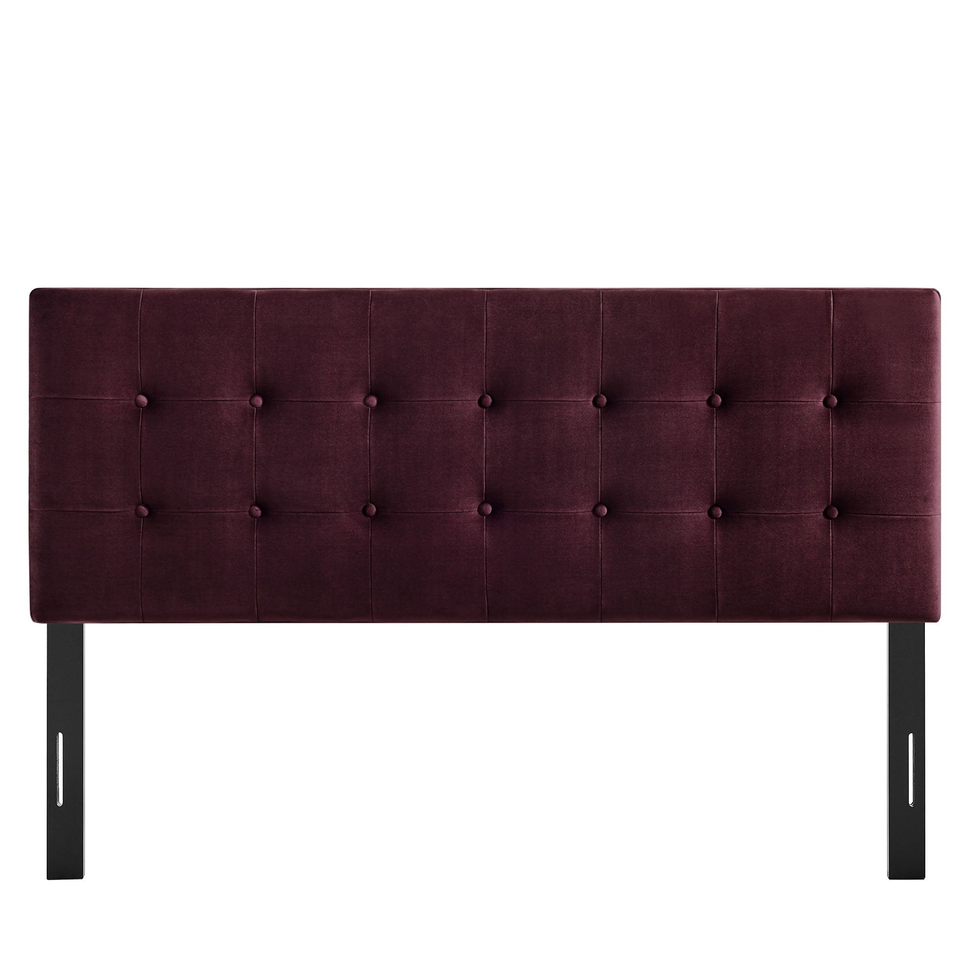 Modway MOD-7286 Emily Stain-Resistant Performance Velvet King Size Headboard