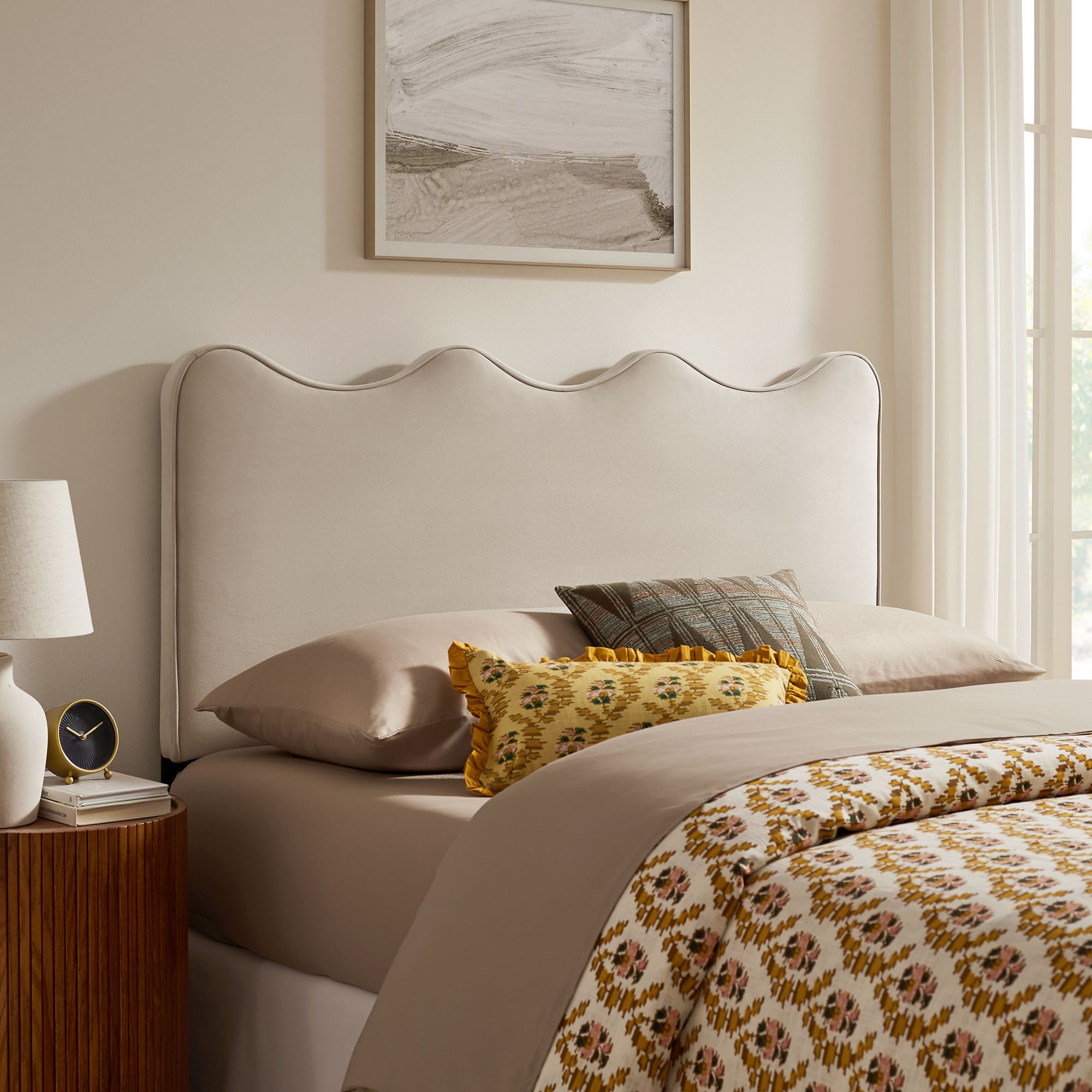 Modway MOD-7291 Athena Stain-Resistant Performance Velvet Full Size Headboard