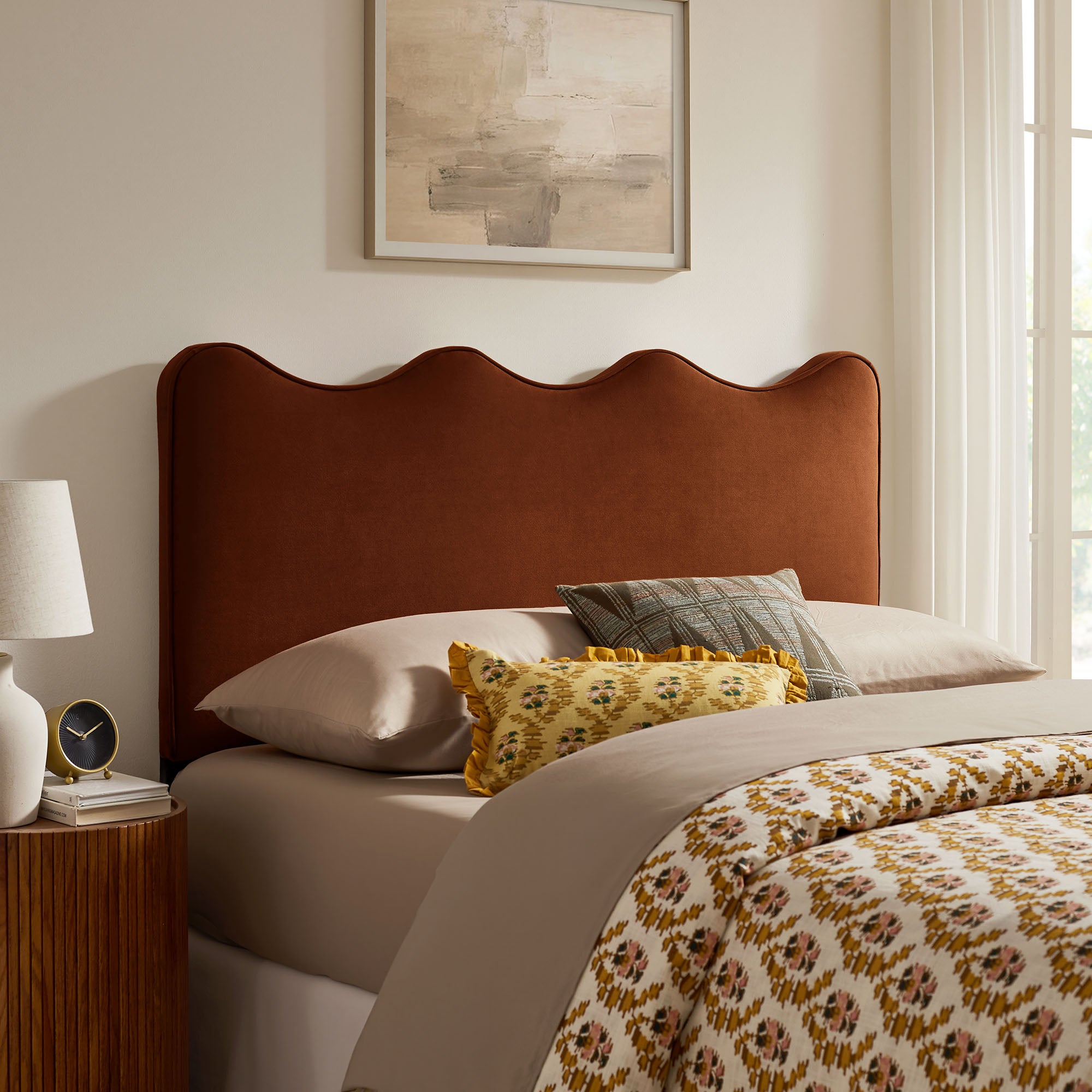 Modway MOD-7291 Athena Stain-Resistant Performance Velvet Full Size Headboard