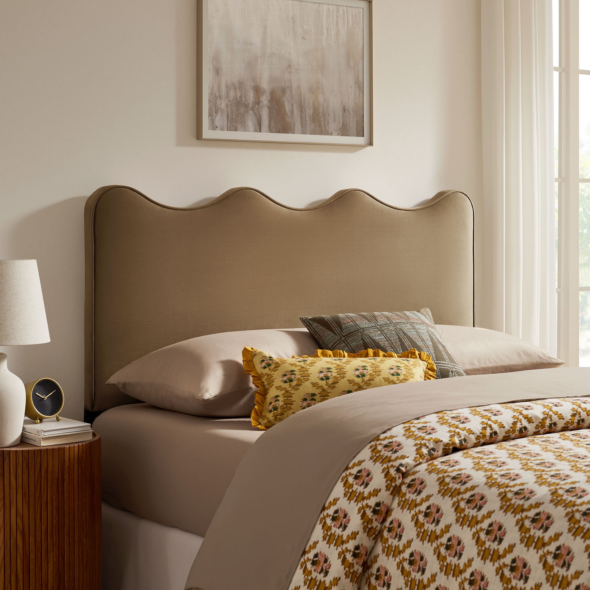 Modway MOD-7291 Athena Stain-Resistant Performance Velvet Full Size Headboard