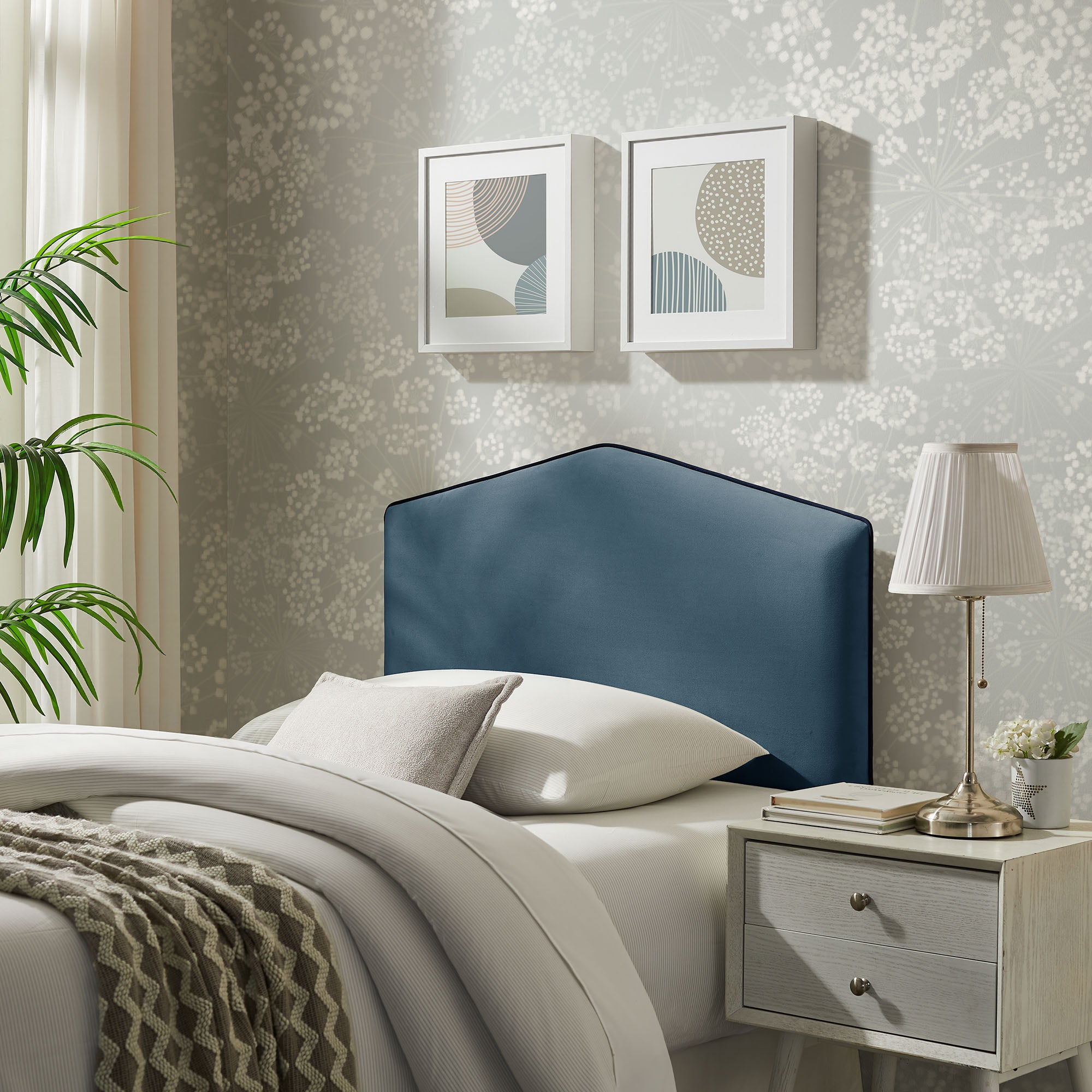Modway Cosette Performance Velvet Twin Size Headboard